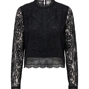 Blondetopp onlNew Karo LS Lace Top Wvn v:4083644 Blondetopp onlNew Karo LS Lace Top Wvn v:4083644