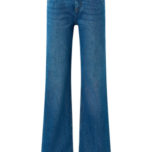 Boot cut jeans med lav midje v:6921448
