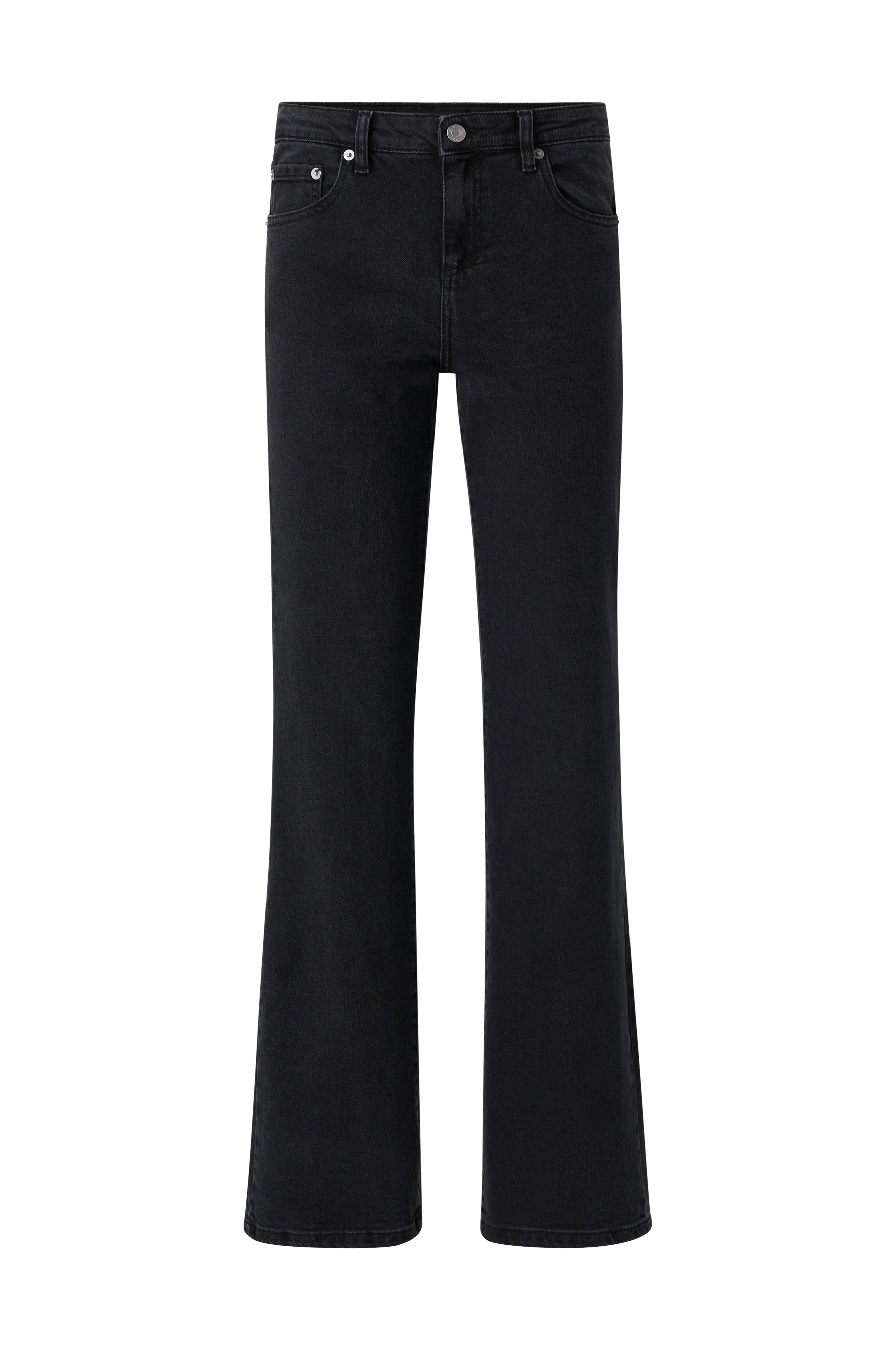 Utsvungne stretchjeans med lav midje v:3384928
