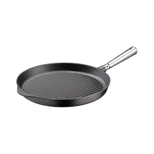 Grillpanne 28 cm med stålhåndtak v:7582459 Grillpanne 28 cm med stålhåndtak v:7582459