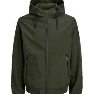 Jakke jjeBasic Softshell Hood v:327393 Jakke jjeBasic Softshell Hood v:327393