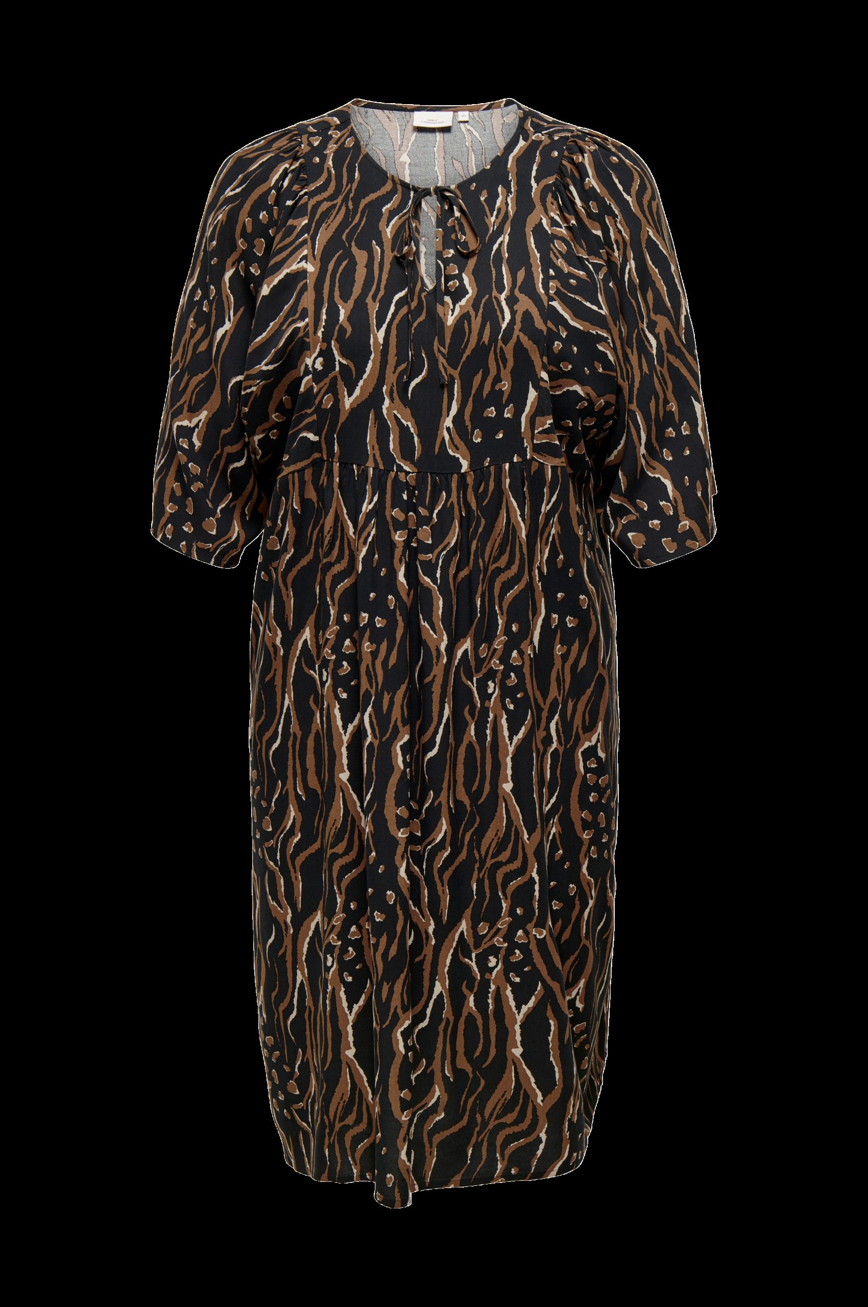 Kjole carPeony Life 3/4 Calf Dress Aop v:2811927