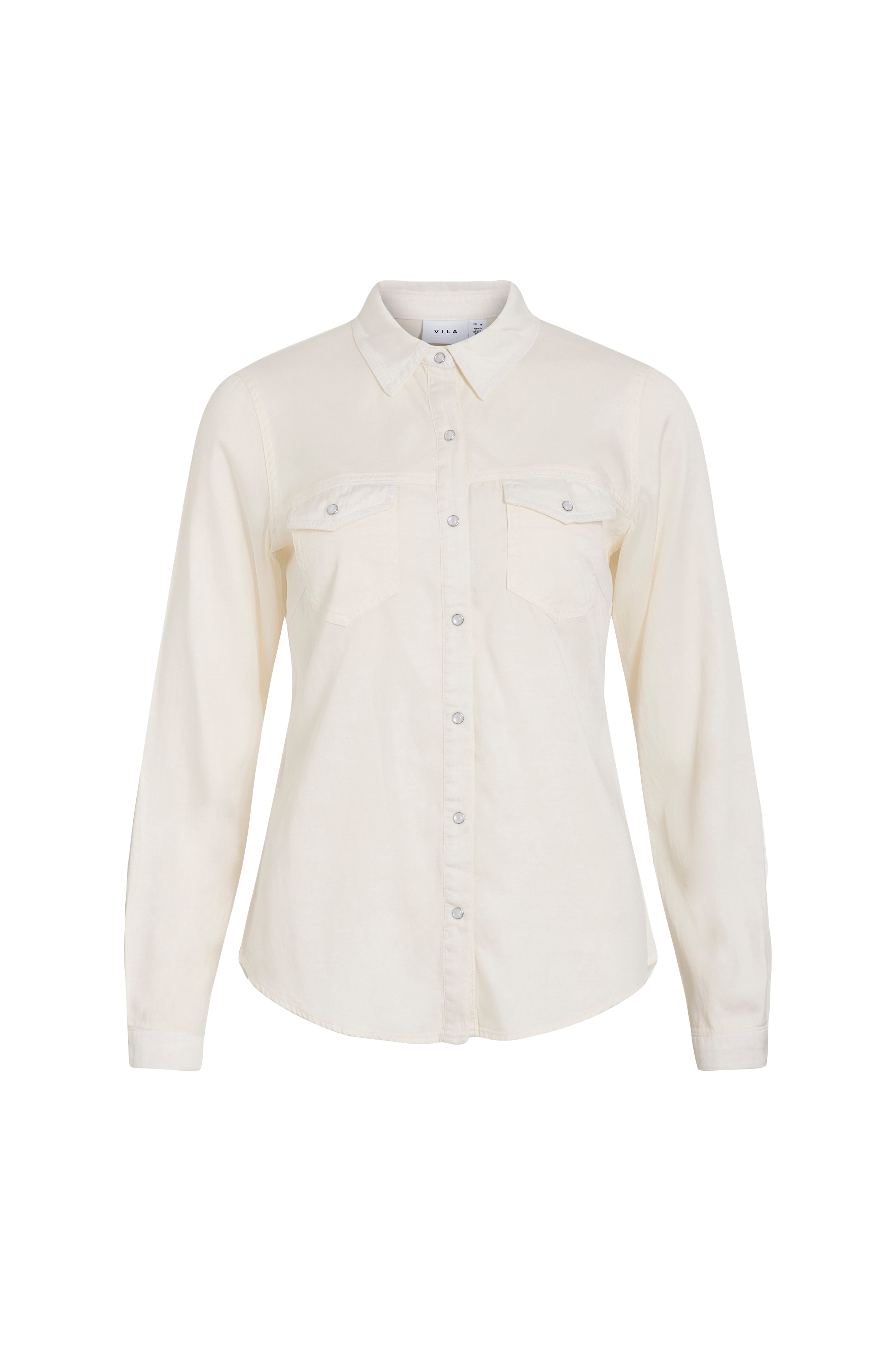Skjorte viBista Denim Shirt v:9685993