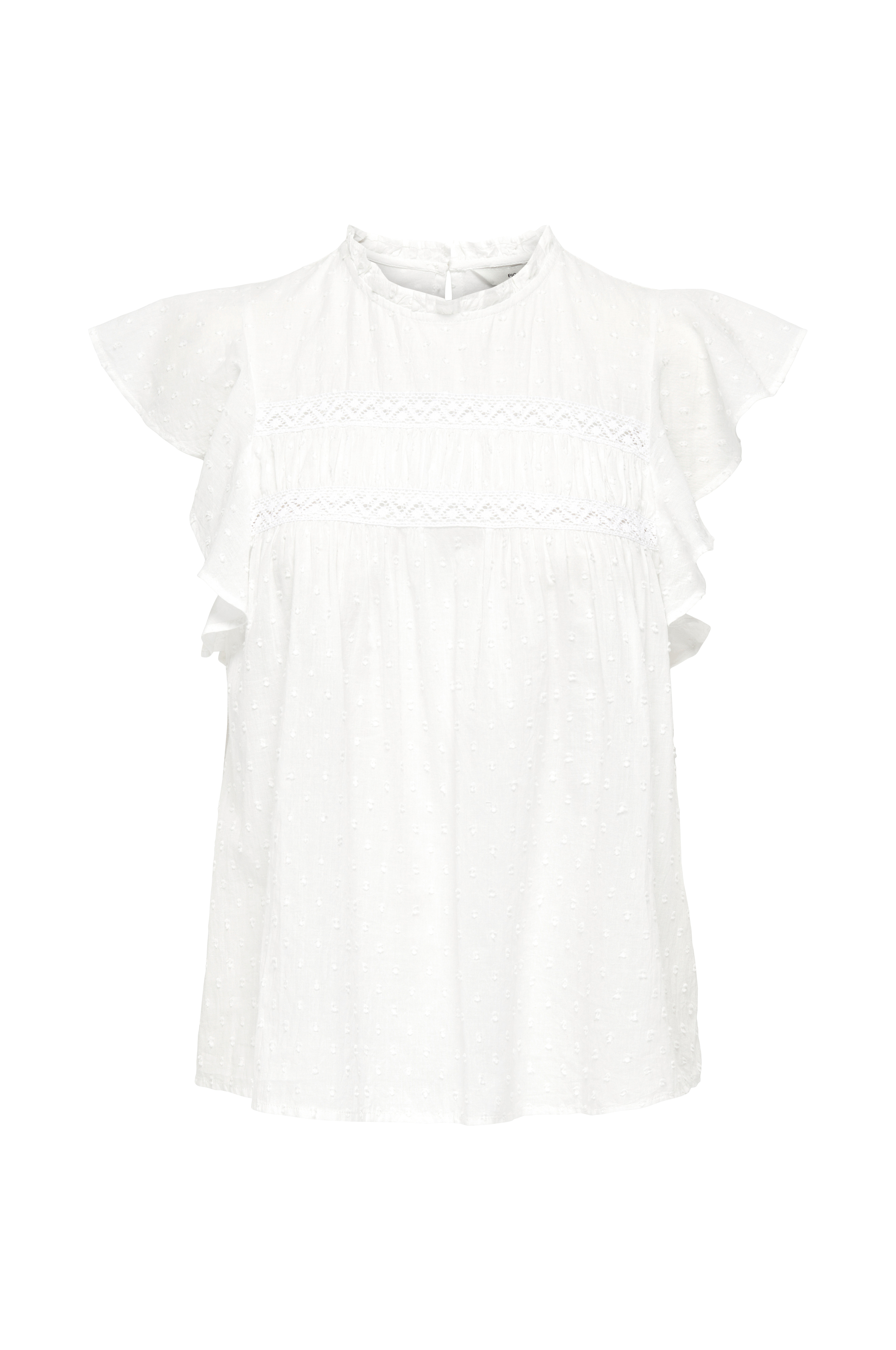 Bluse onlKatti S/S Dobby Top Wvn v:2581044