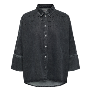 Denimskjorte carGrace 3/4 Embellish Dnm Shirt v:6204351 Denimskjorte carGrace 3/4 Embellish Dnm Shirt v:6204351