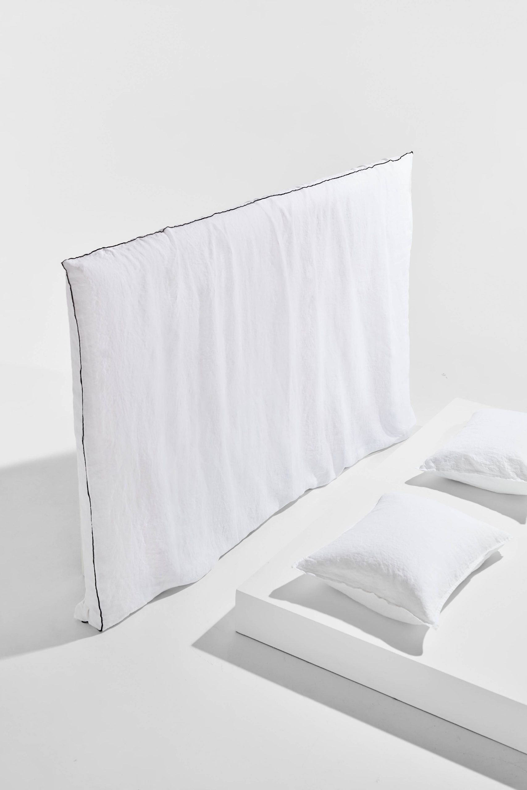 Bonne trekk til sengegavl, fransk lin v:2787246