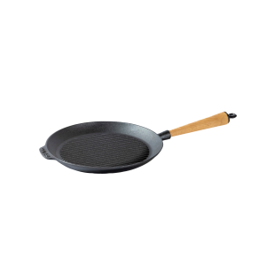 Grillpanne i støpejern diameter 28 cm v:6526000 Grillpanne i støpejern diameter 28 cm v:6526000