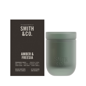 Amber & Freesia Scented Candle 250 g 50 timer v:6639733