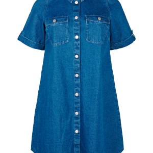 Denimkjole vAmi S/S v:7918837 Denimkjole vAmi S/S v:7918837