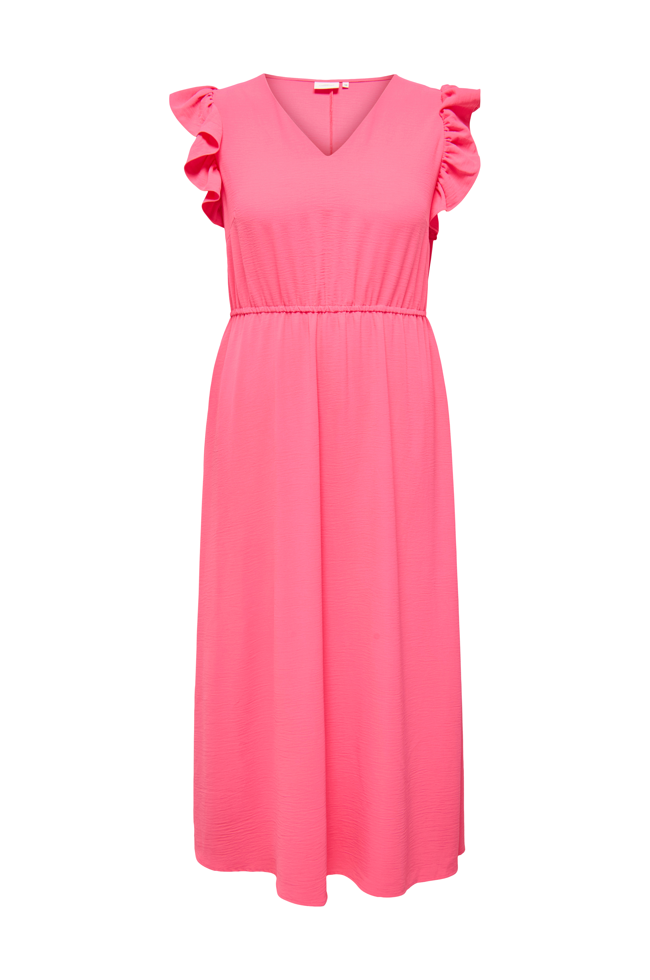 Maxikjole carMetta Life S/L Long Dress Wvn v:4057789