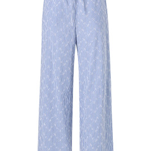 Brede bukser med broderie anglaise v:336973 Brede bukser med broderie anglaise v:336973