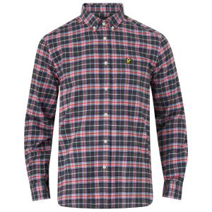 Skjorte Check Flannel Shirt v:2467507