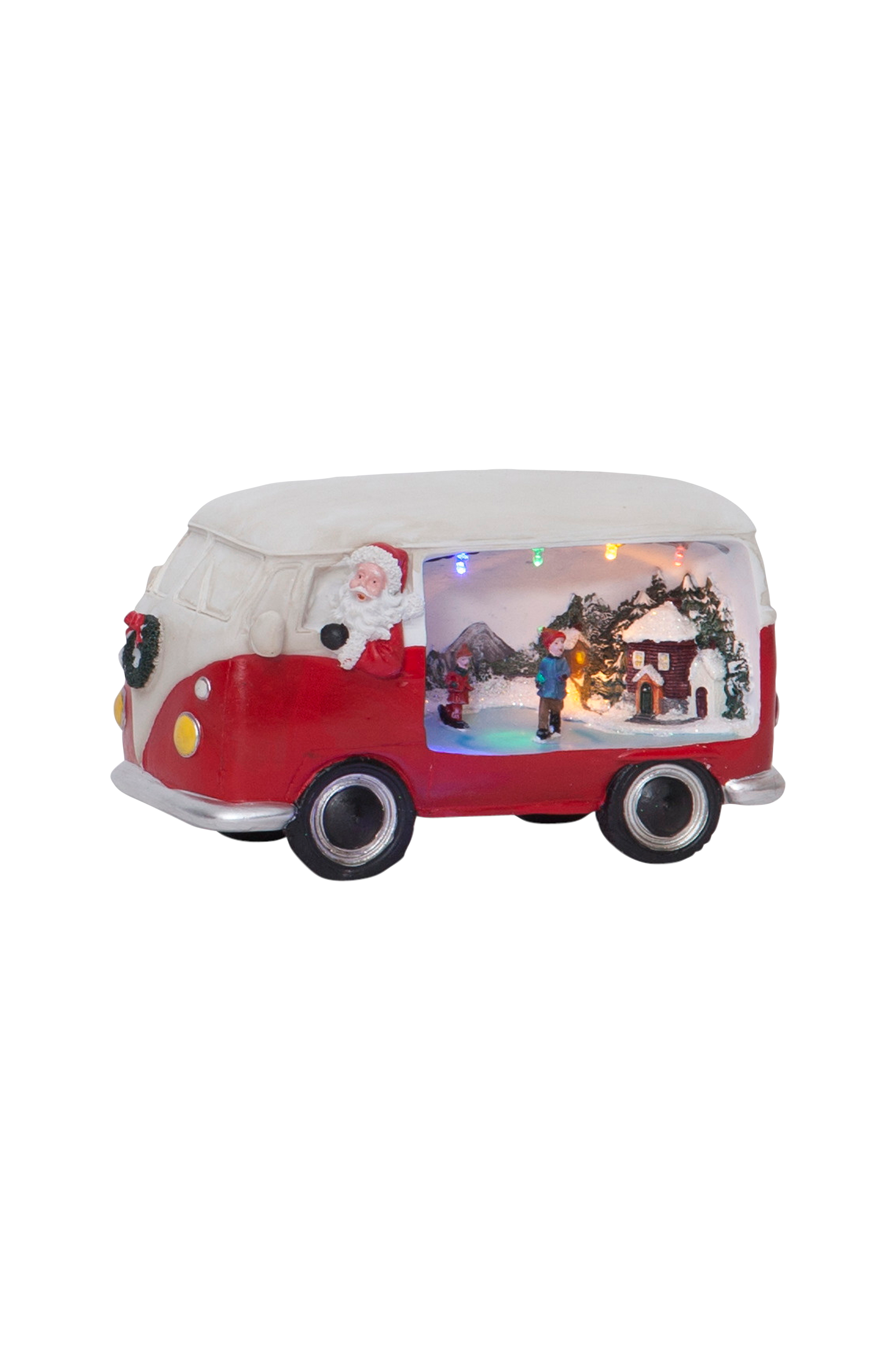 Rød buss julenisse v:1862497