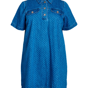 Denimkjole jMisha S/S Dot v:1677401
