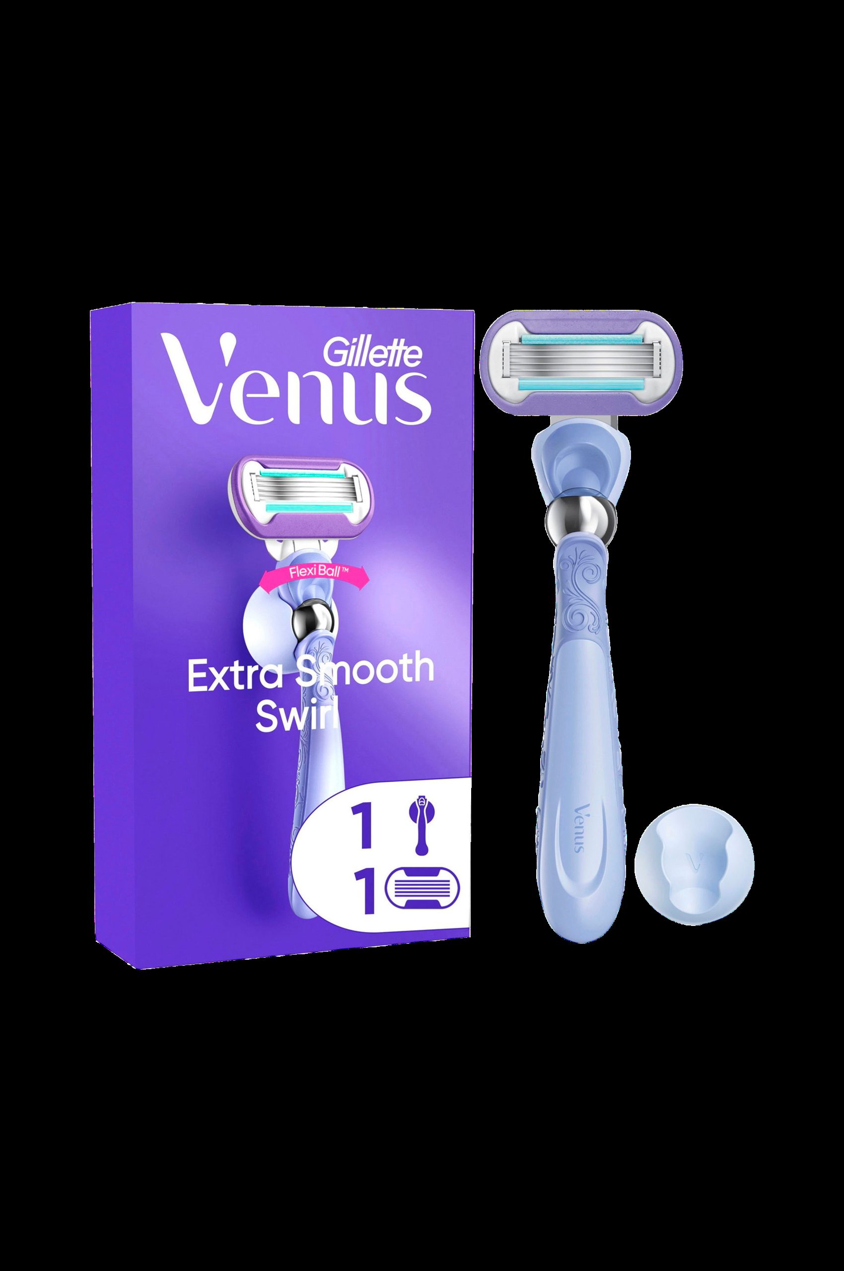 Utjevningsplan Extra Smooth Swirl + 1 barberblad v:7458159