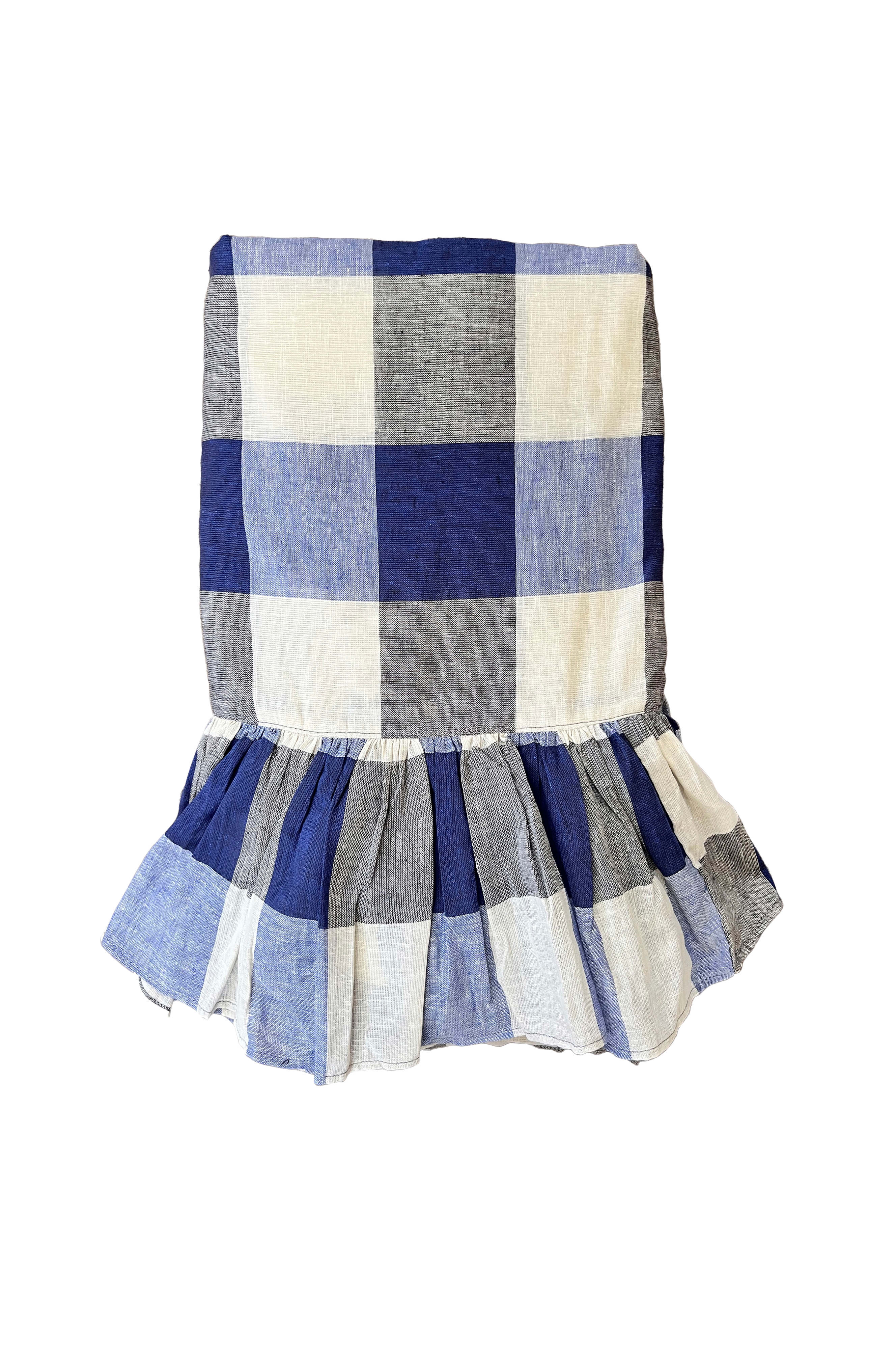 Duk med volang Check v:4524213
