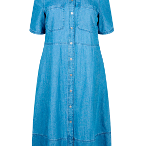Denimkjole jKianta S/S Midi Dress v:8279909