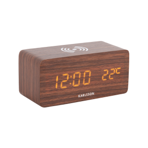 Alarmklokke Block W. Phone Charger LED v:2630789
