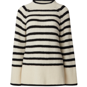 Genser Elisabeth Recycled Wool Mock Neck Sweater v:2341168
