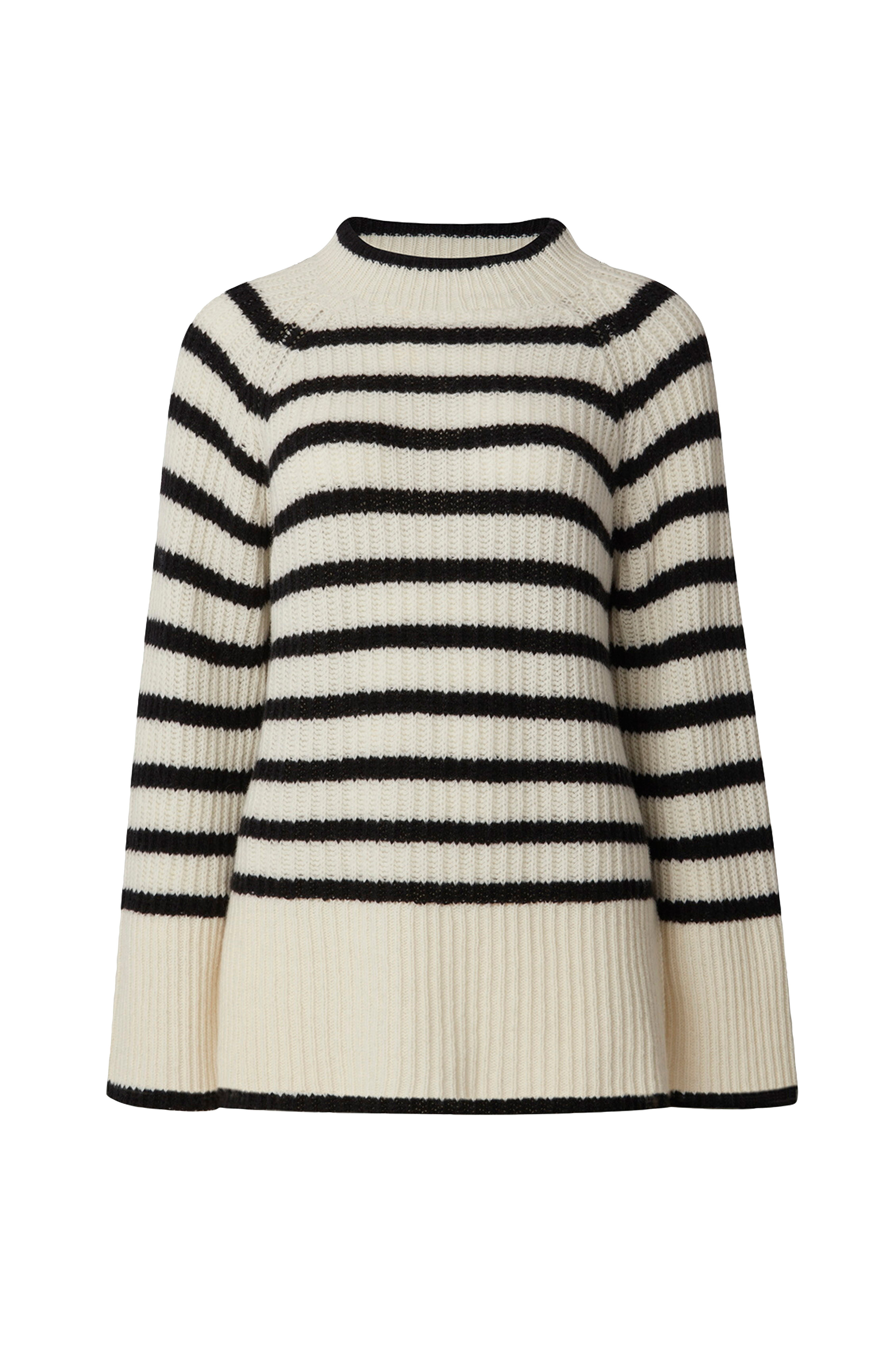 Genser Elisabeth Recycled Wool Mock Neck Sweater v:2341168