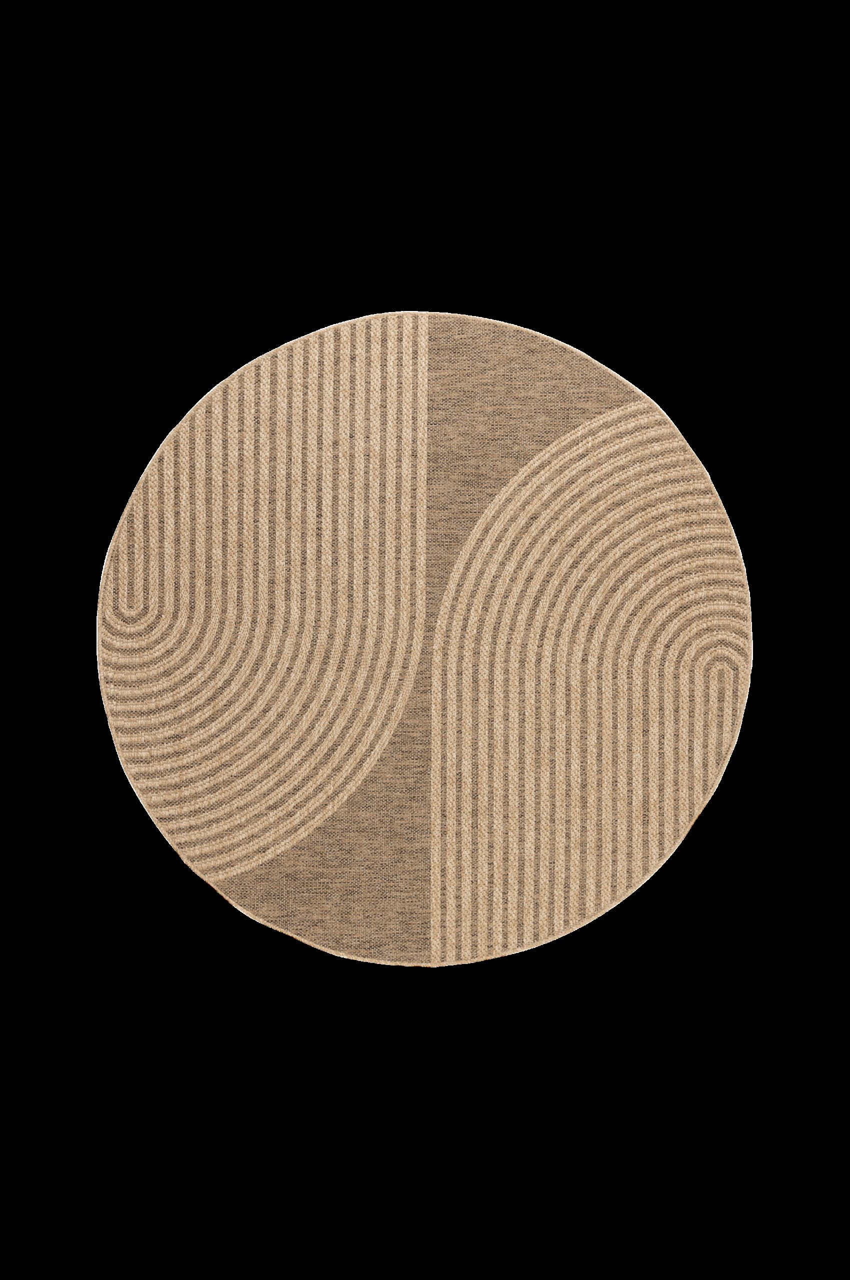 Flatvevd teppe Natural v:9047197