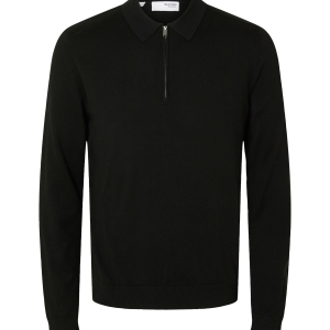 Genser slhBerg LS Half Zip Polo v:8541032 Genser slhBerg LS Half Zip Polo v:8541032