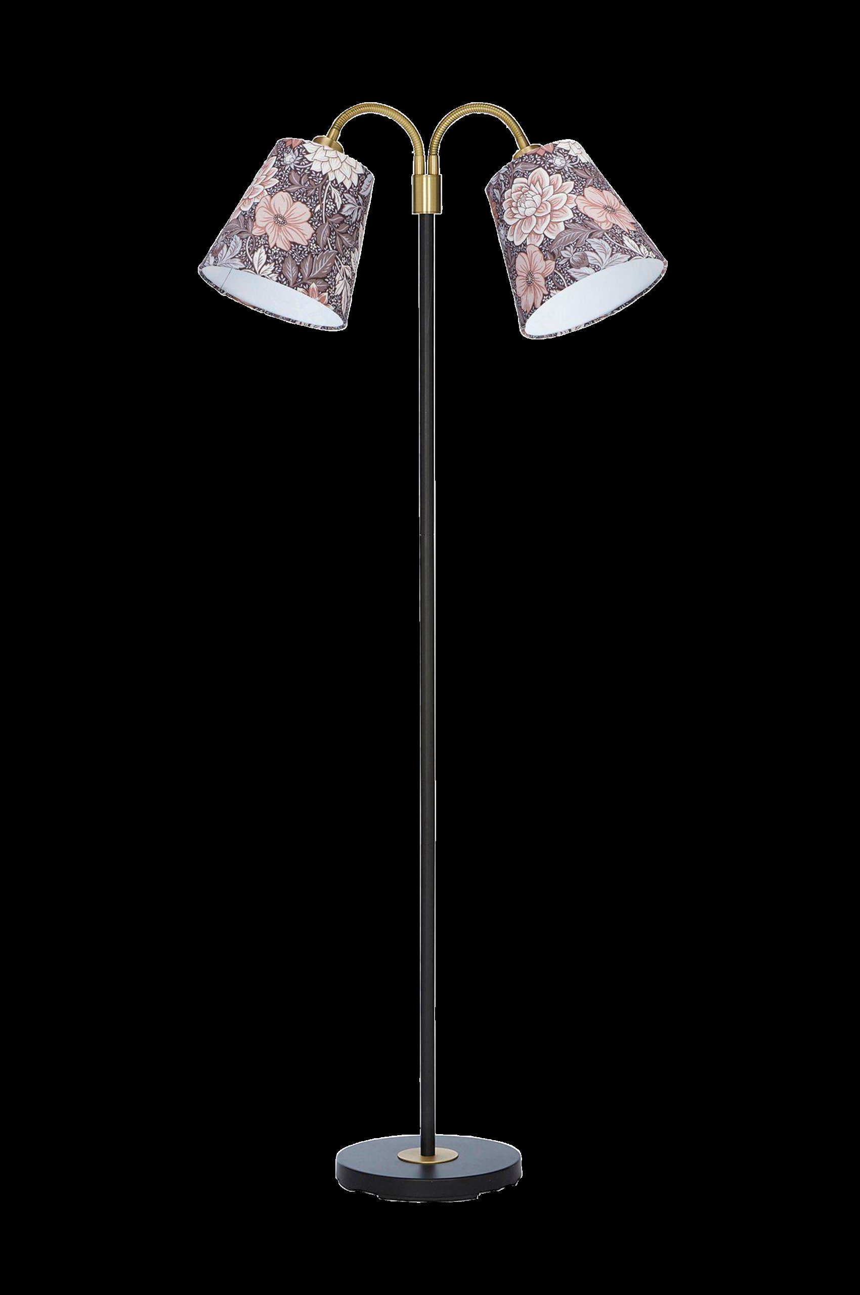 Gulvlampe Amy Flex 2 svart v:435298