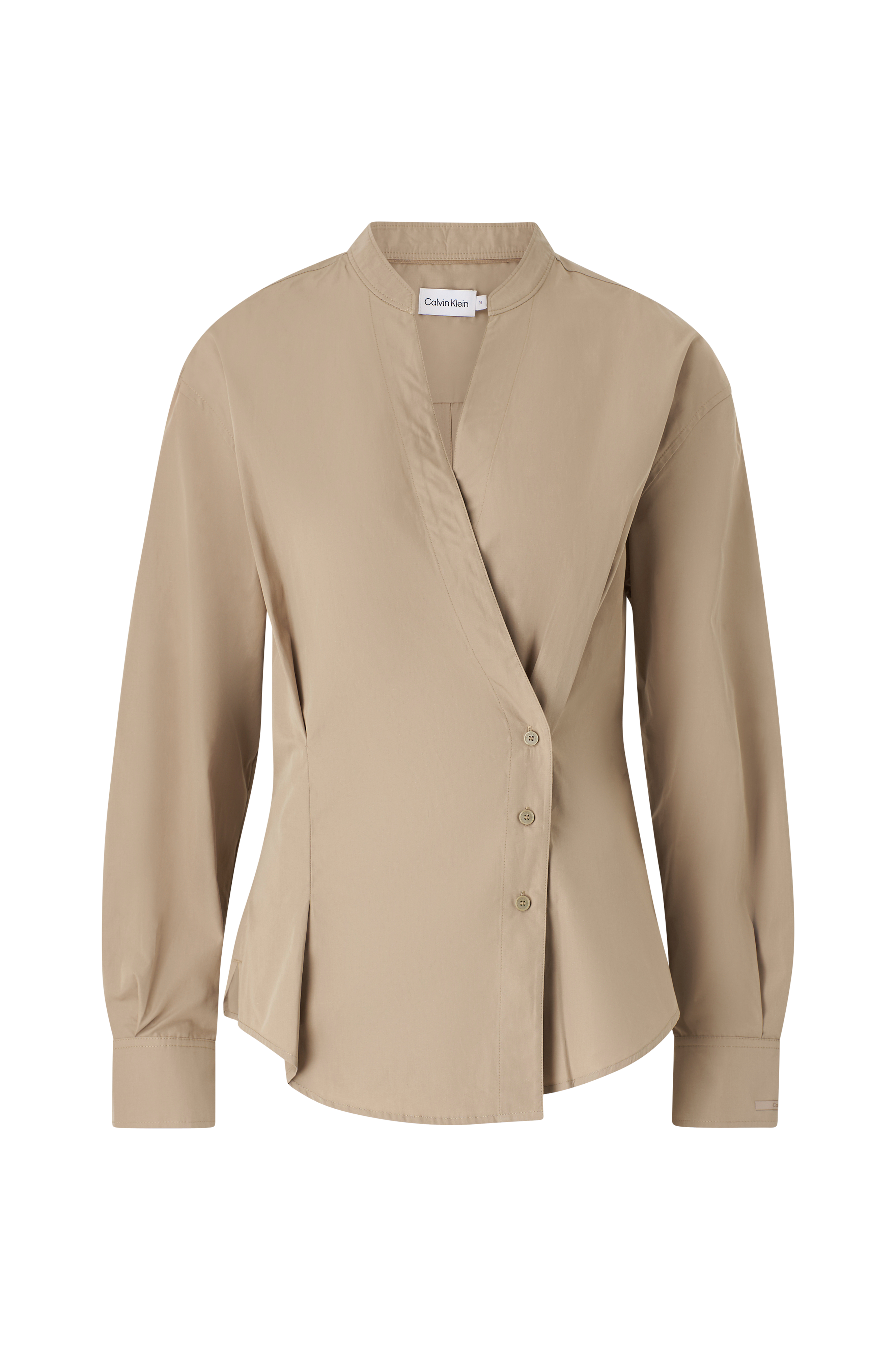 Skjorte Cotton Wrap Shirt v:5932005