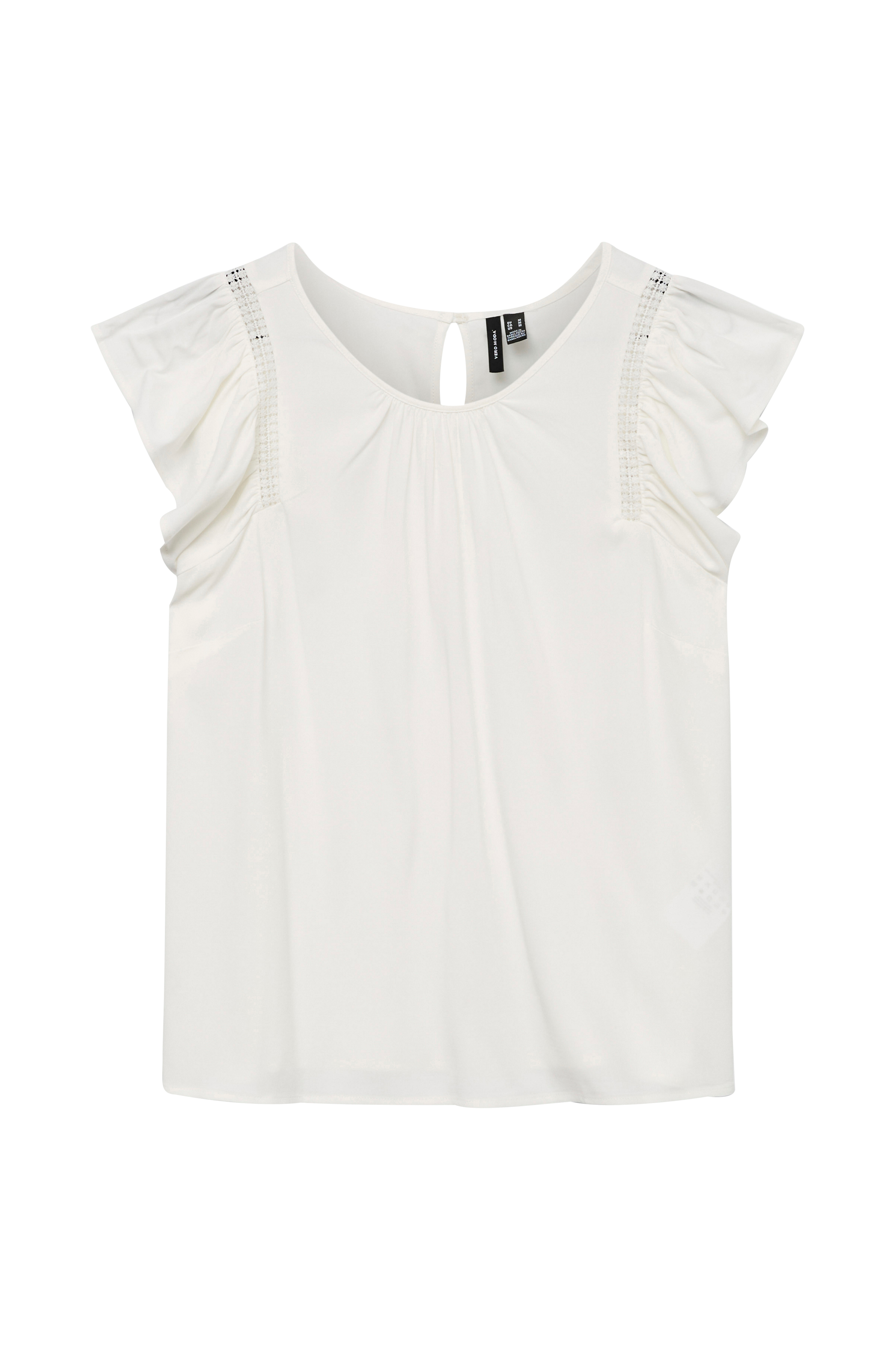 Topp vmBella SS Lace Top Wvn GA Noos v:2444488