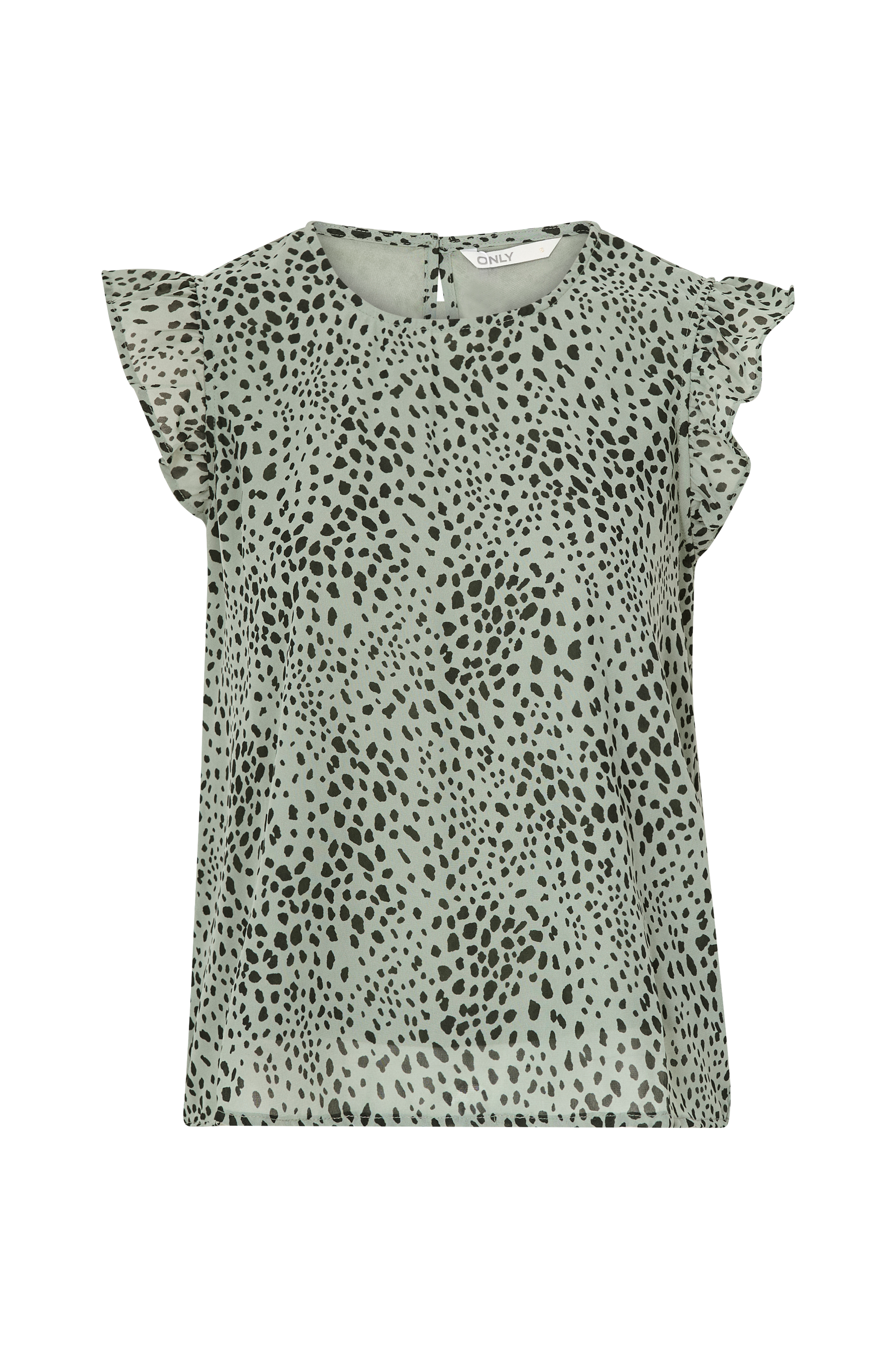 onlAnn Star S/L Frill Top v:3406621