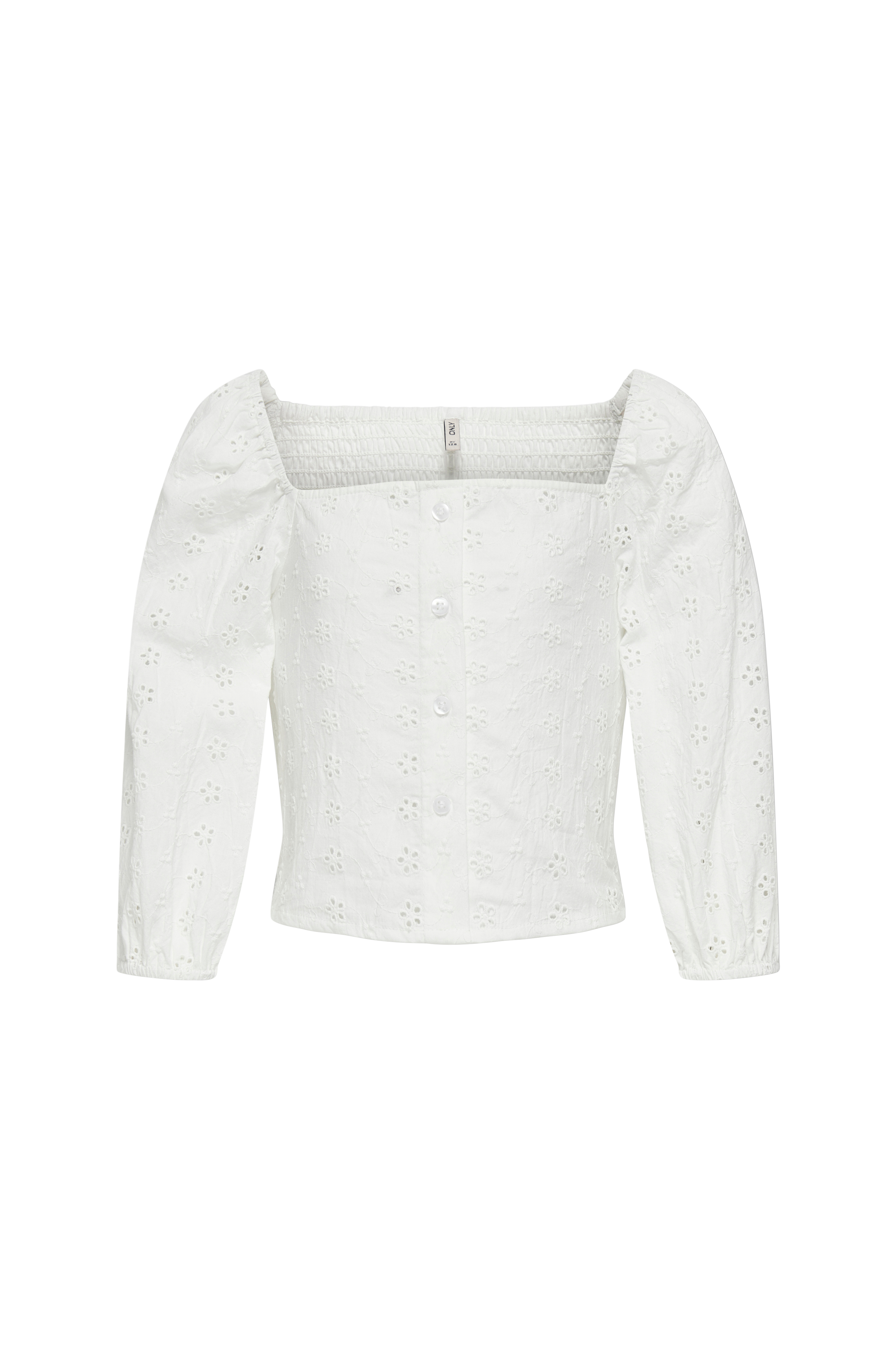 Bluse kogPilea 3/4 Emb Anglaise Shirt v:9138101
