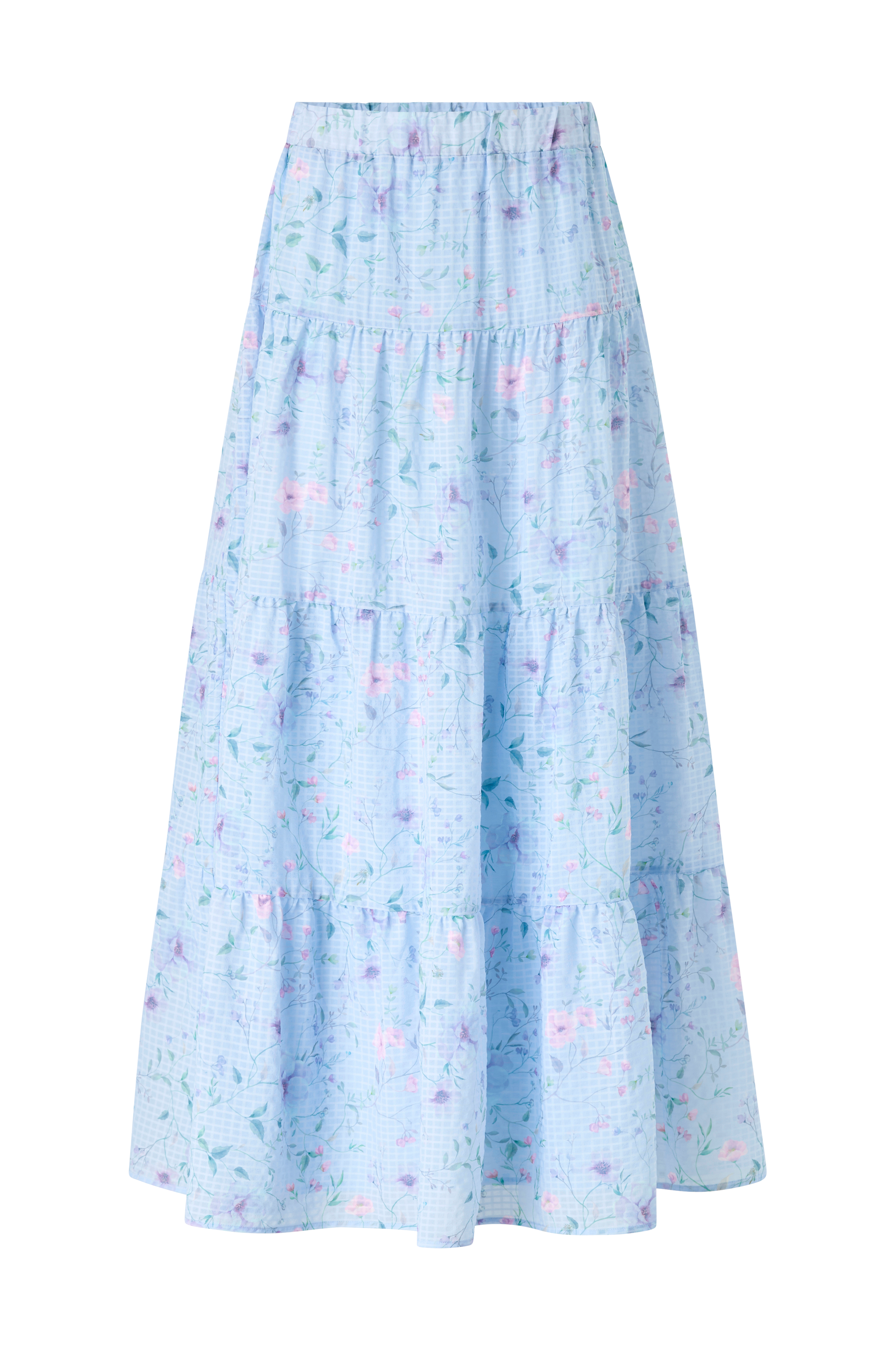 Maxi skjørt med volanger v:2409948