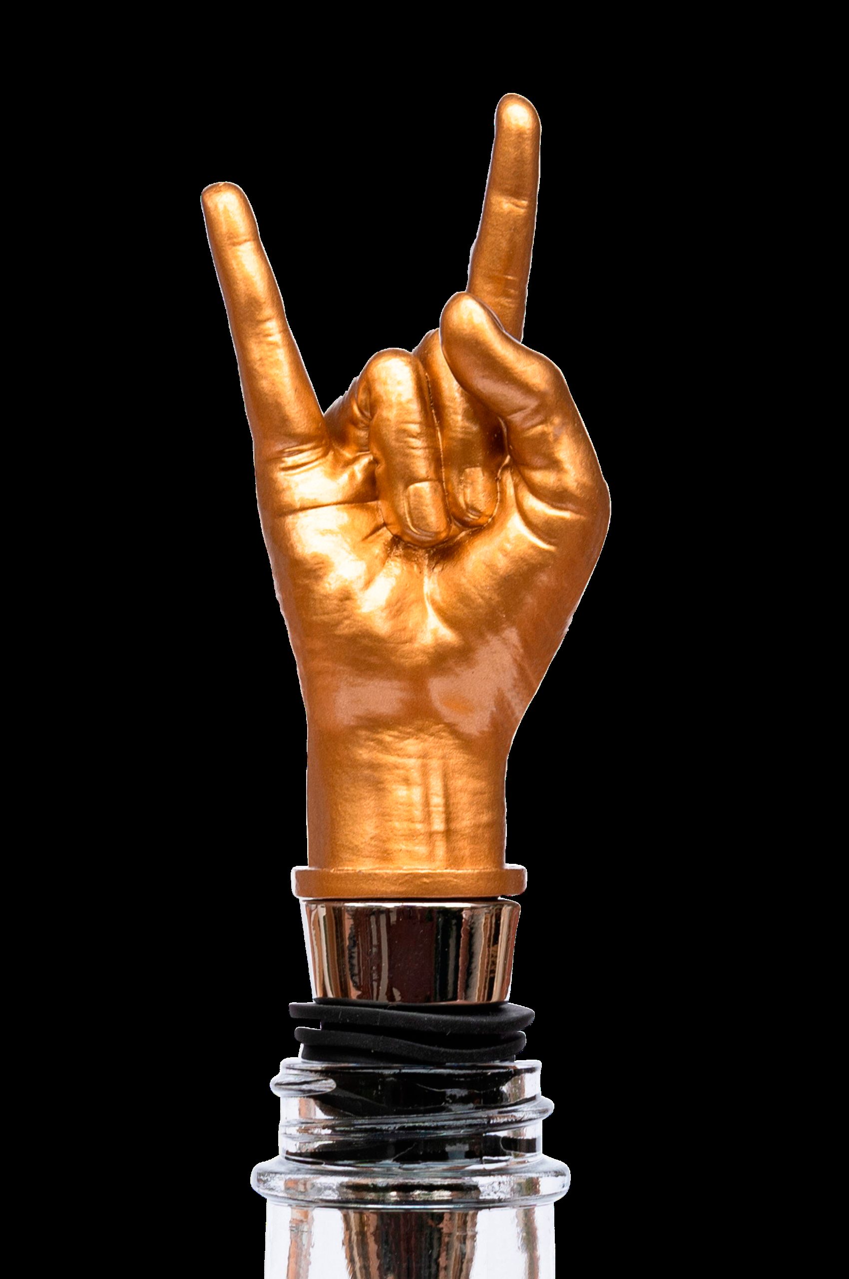 Rock On Bottle Stopper v:4100226