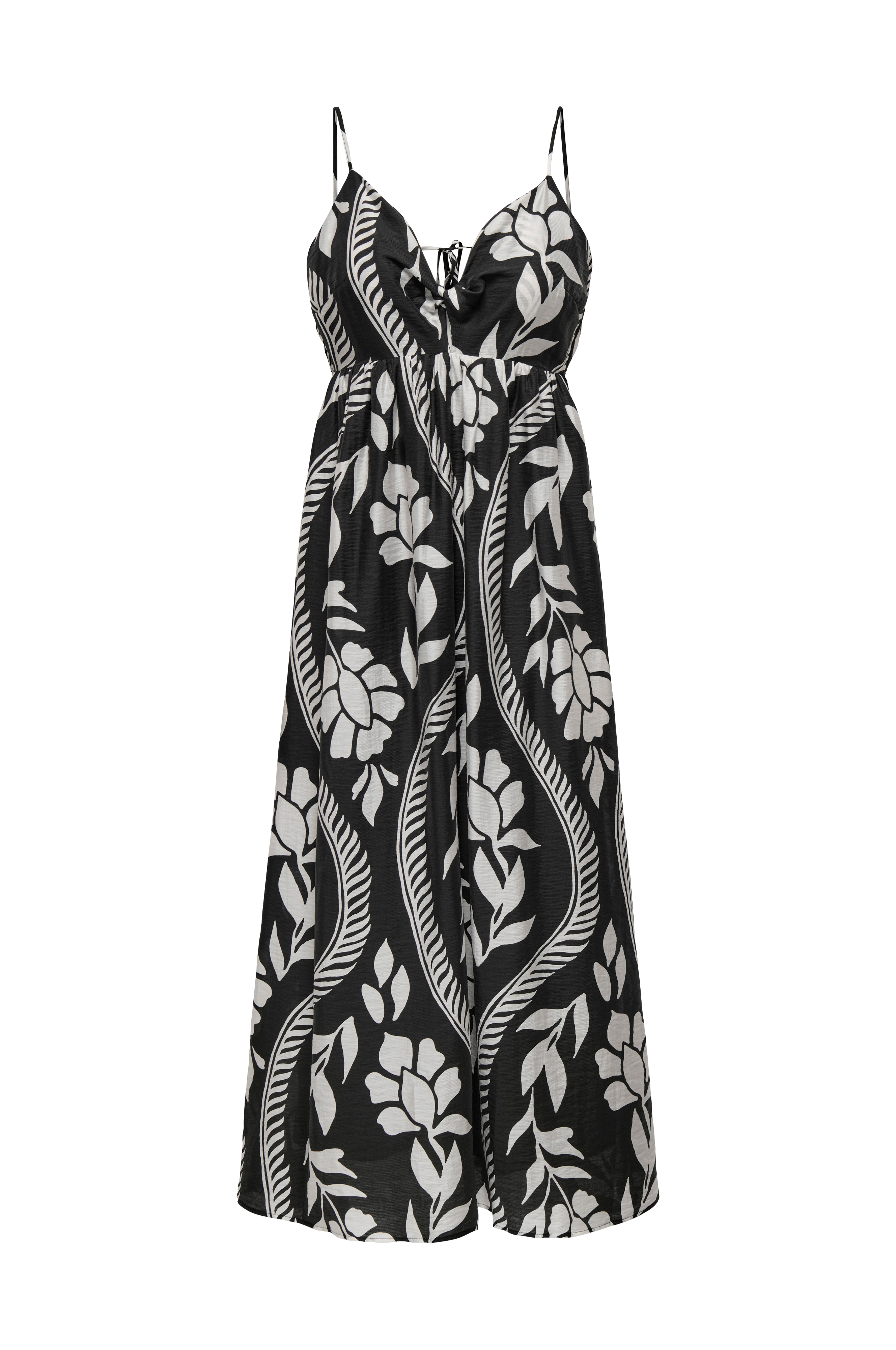 Kjole onlCatja Tencel S/L Detail Long Dre v:361310