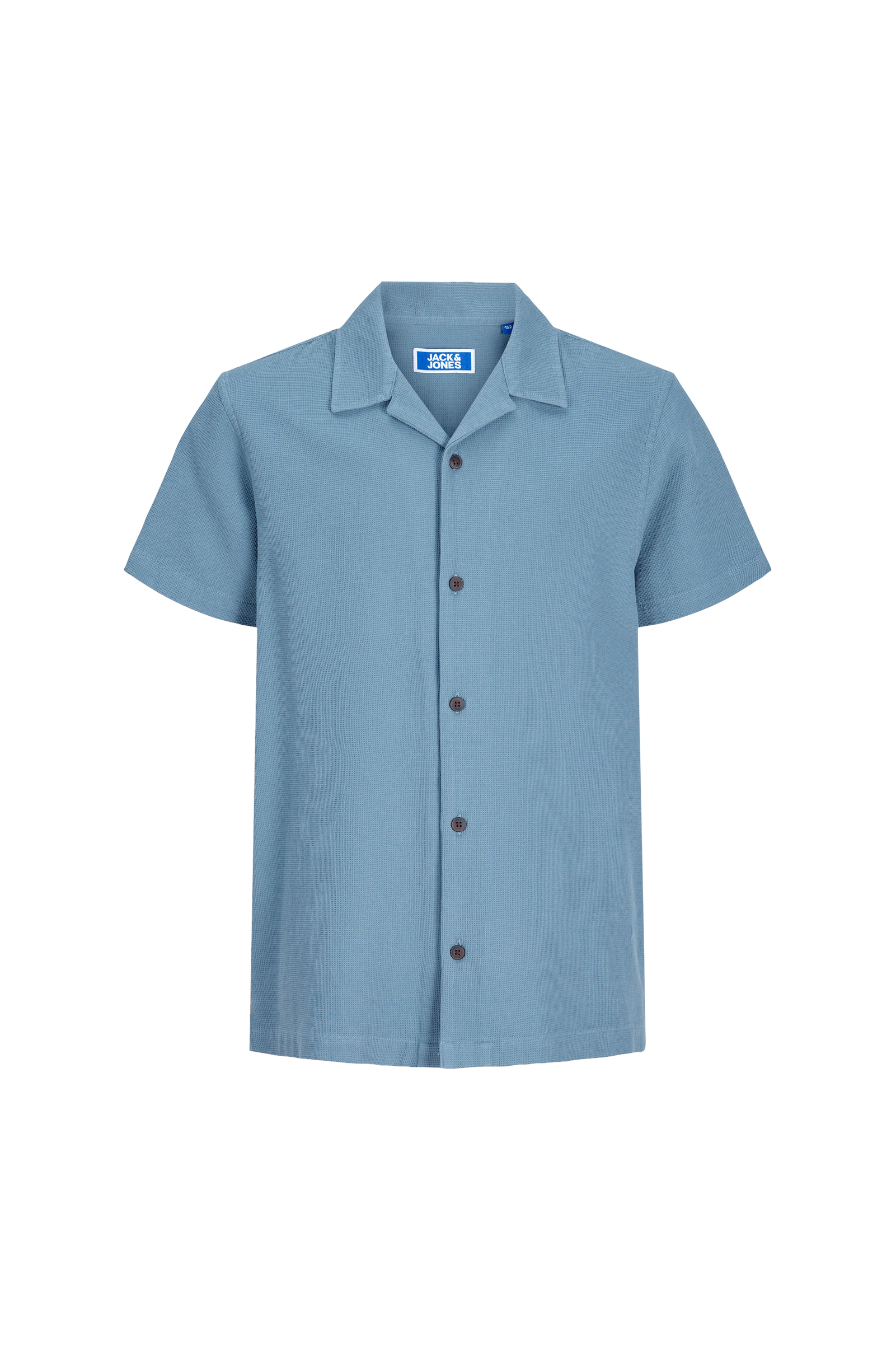 Skjorte jjGlobal Waffle Resort Shirt SS Jnr v:2310221