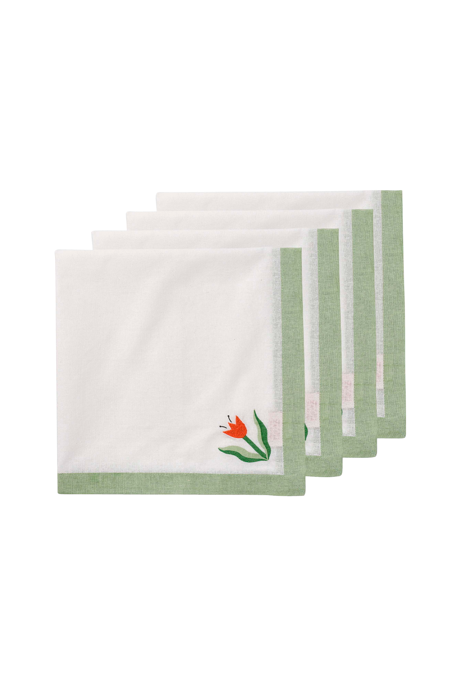 Serviett 4Pk Madelen Möllard Tulip v:8741349