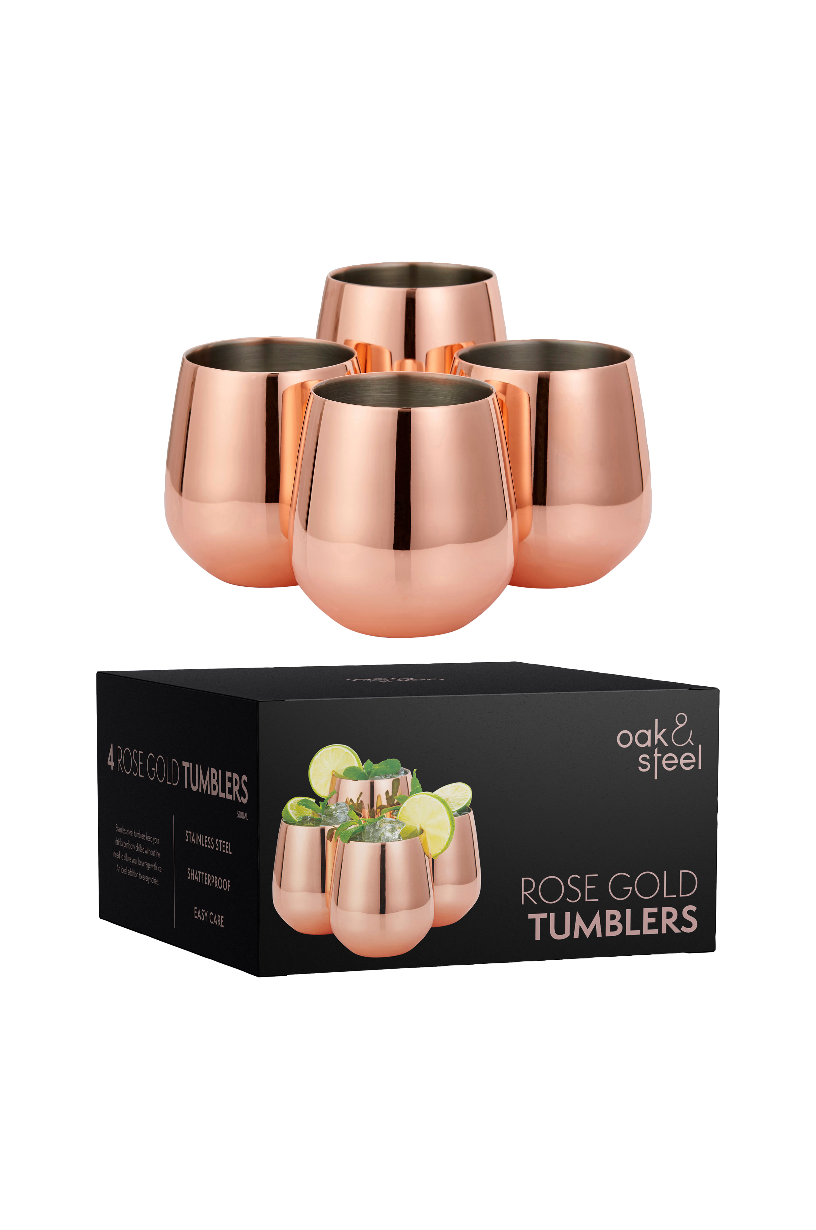 Tumbler med sugerør 4 v:3342701