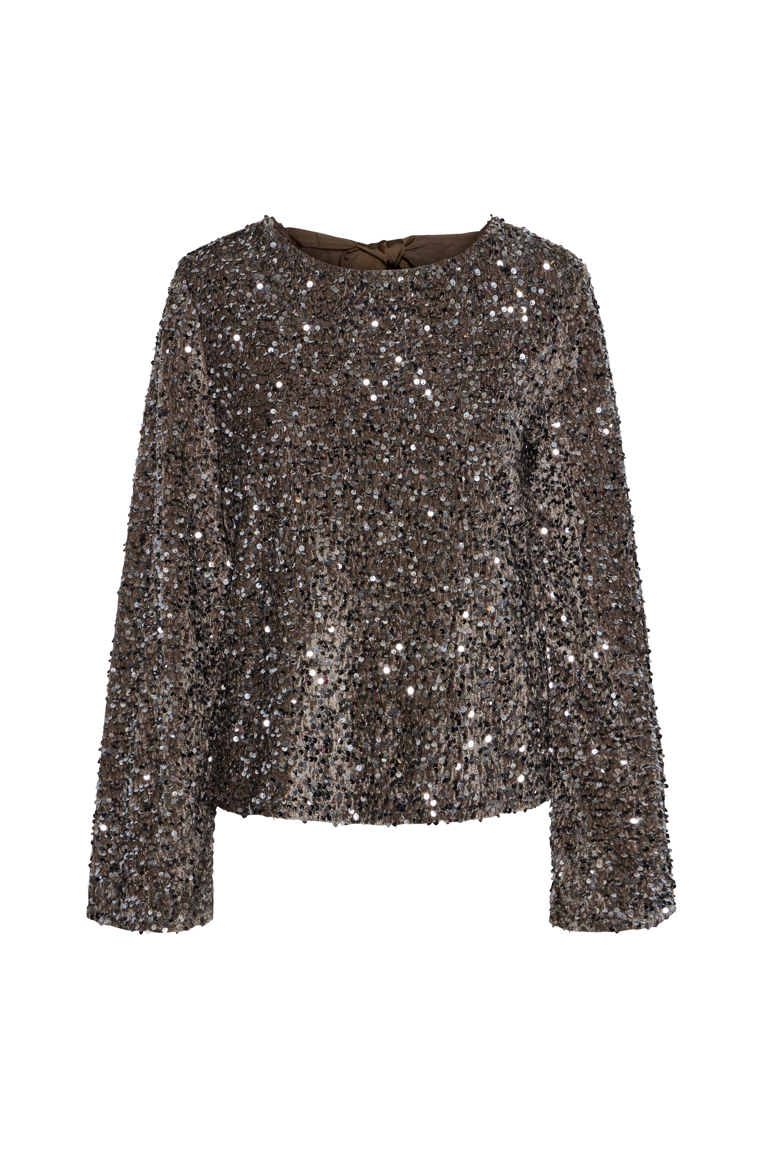 Topp pcKam LS Deep Back Bow Top BC v:1989627