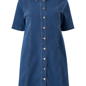 Denimkjole kcLeni Denim Dress v:852434 Denimkjole kcLeni Denim Dress v:852434