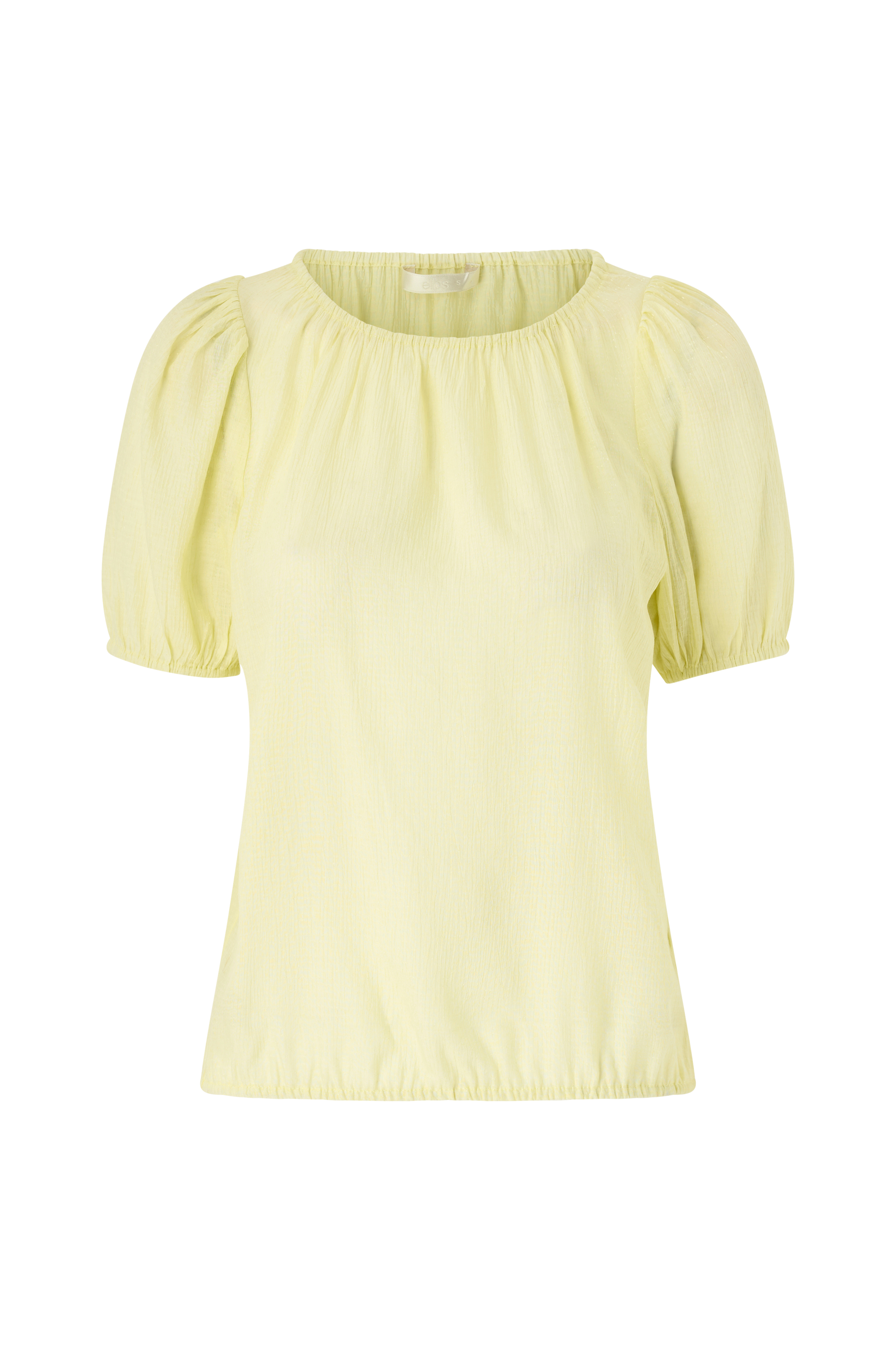 Bluse med puffermer v:771558
