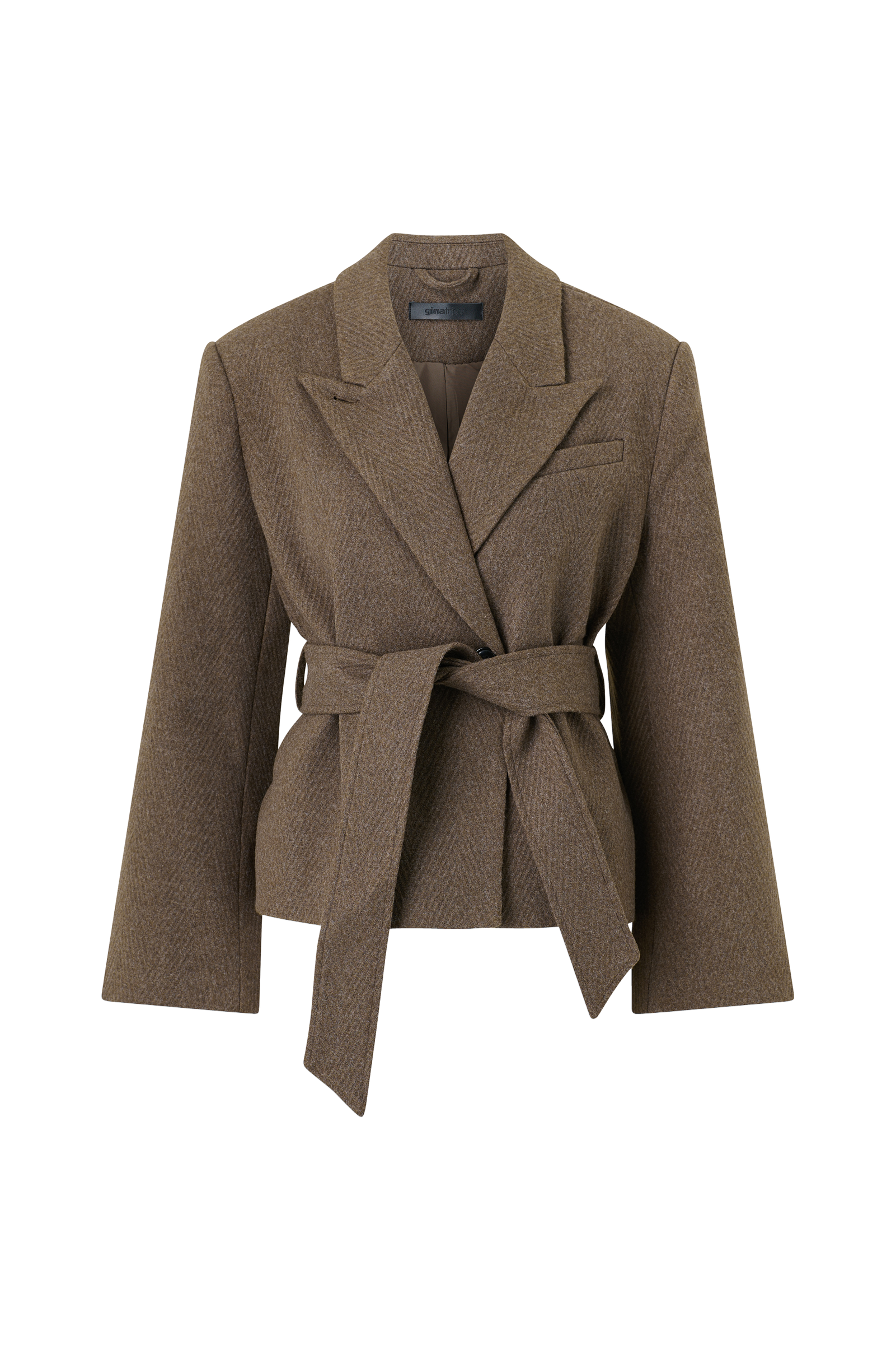 Kåpe Herringbone Short Coat v:1181595