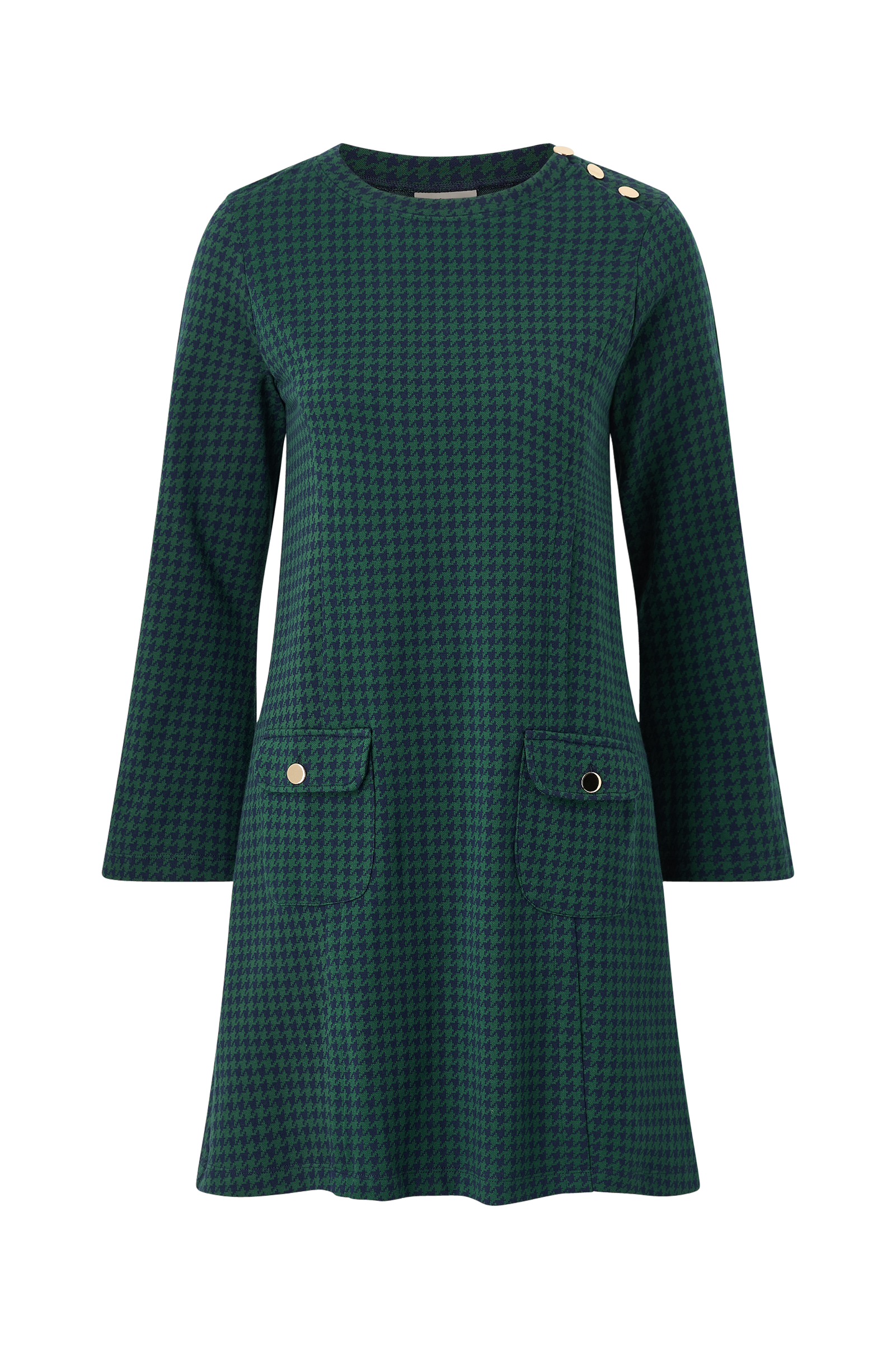 Kjole Janet Houndstooth v:7147343
