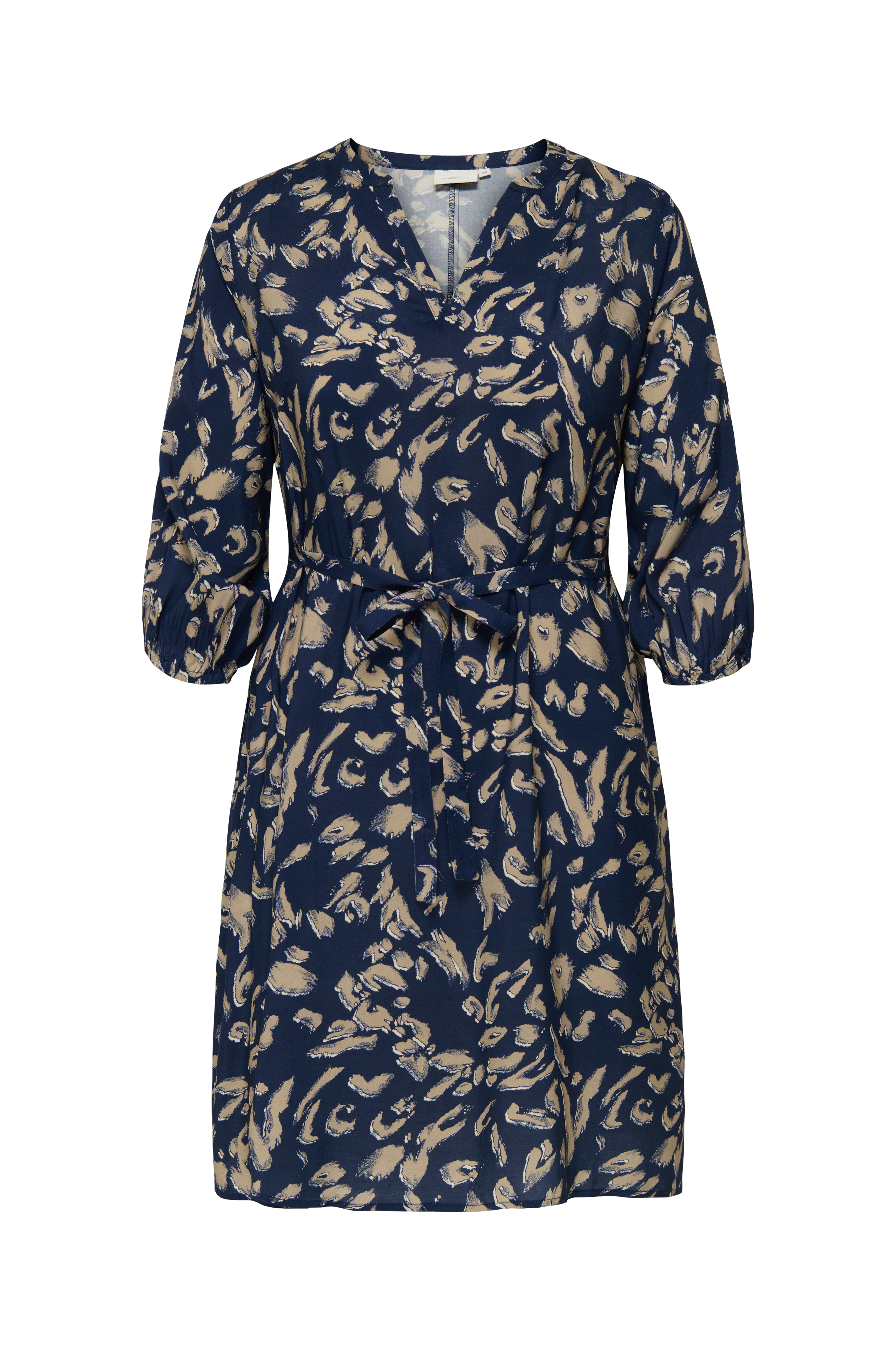 Kjole Carjytte Life 3/4 Blk Dress Aop BF v:4468334