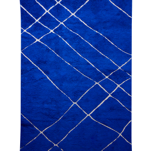 Håndknyttet ullteppe cobalt 200×300 cm v:8982215 Håndknyttet ullteppe cobalt 200×300 cm v:8982215