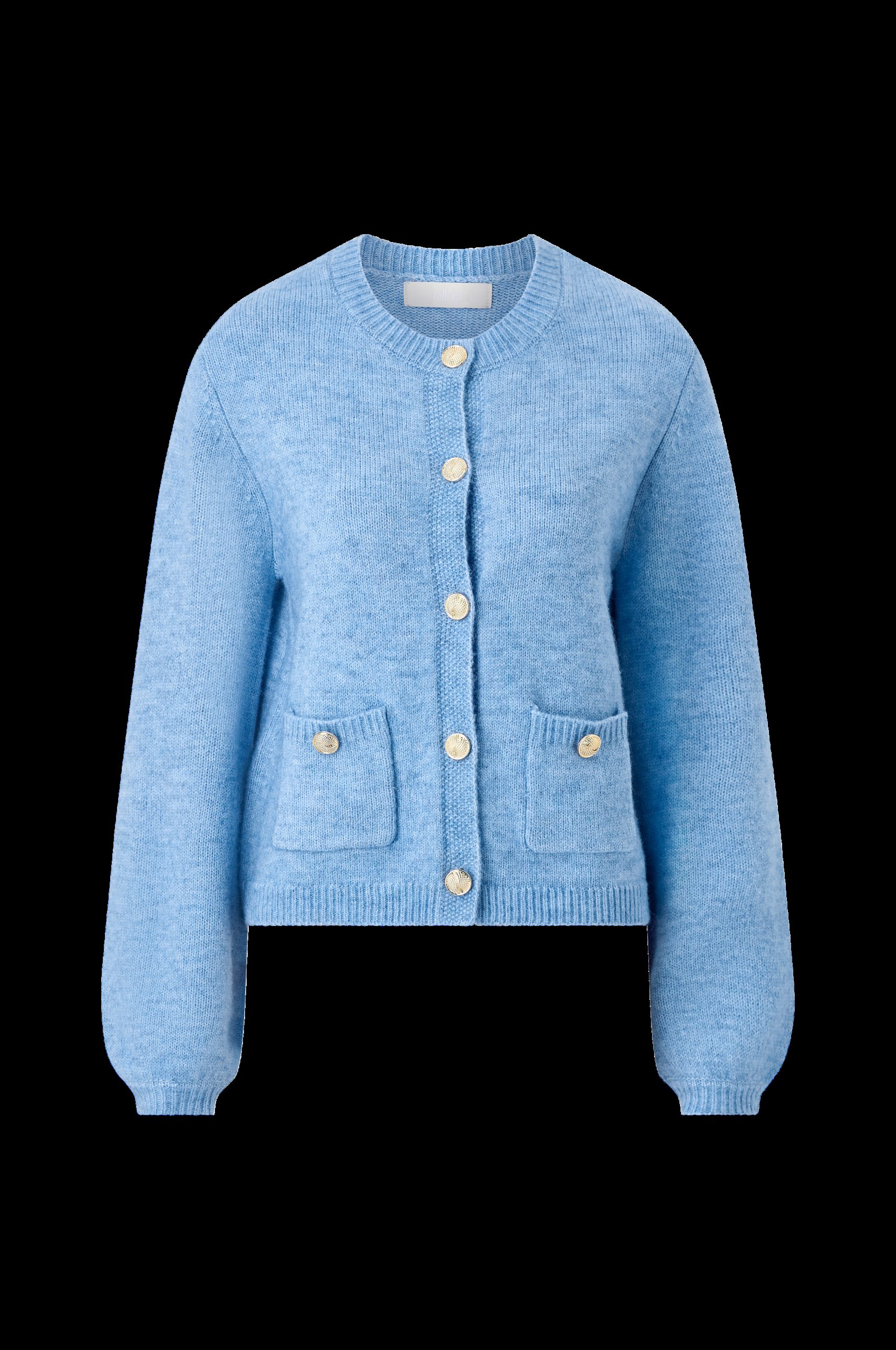 Cardigan med gullknapper v:8762046