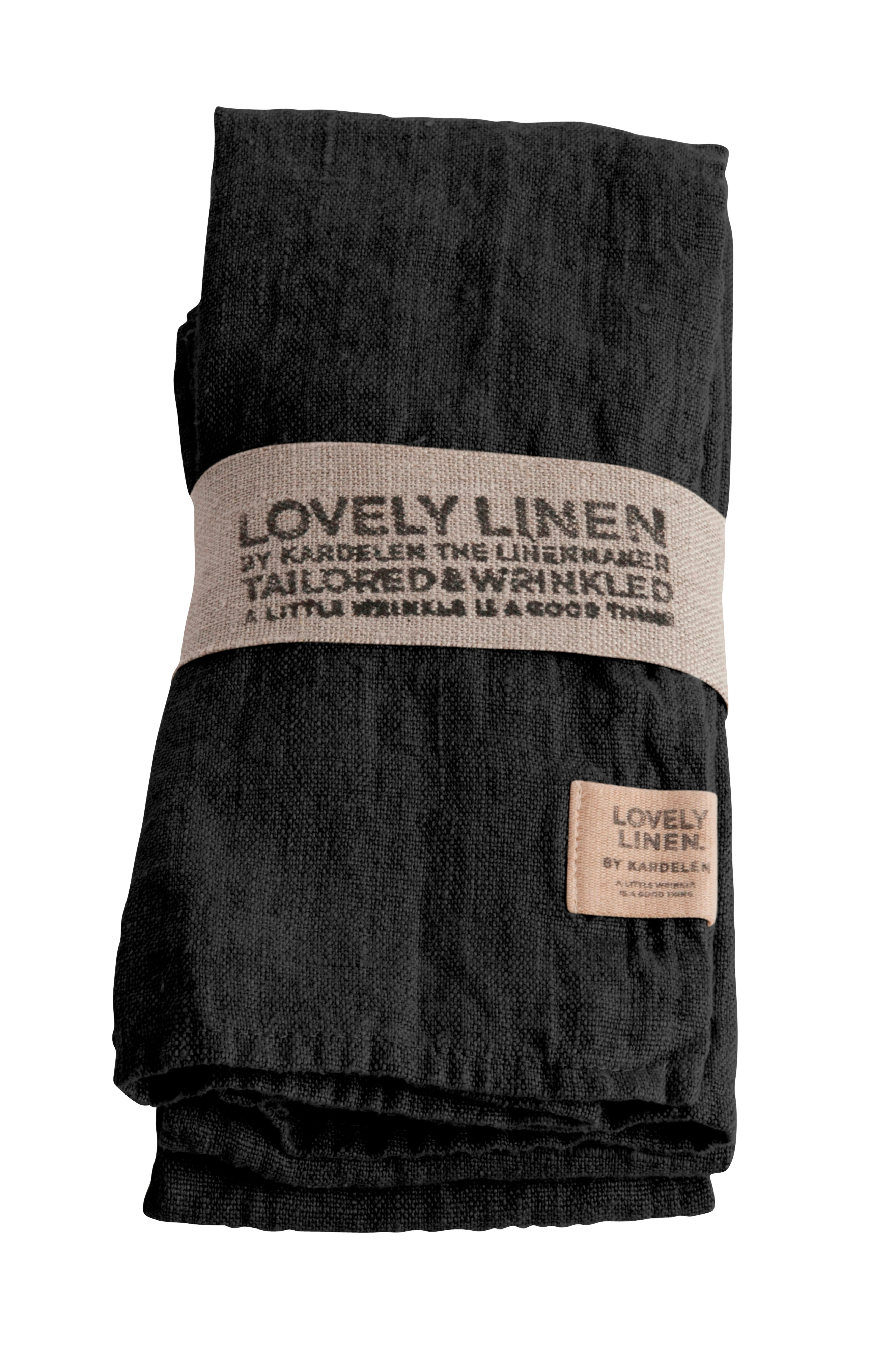 Serviett Lovely i vasket lin, 4 v:7372810