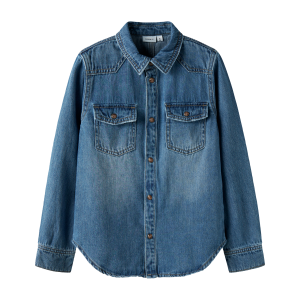 Denimskjorte nkmKim OZ LS v:8414931