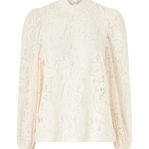 Blondebluse med høy hals v:1648517 Blondebluse med høy hals v:1648517