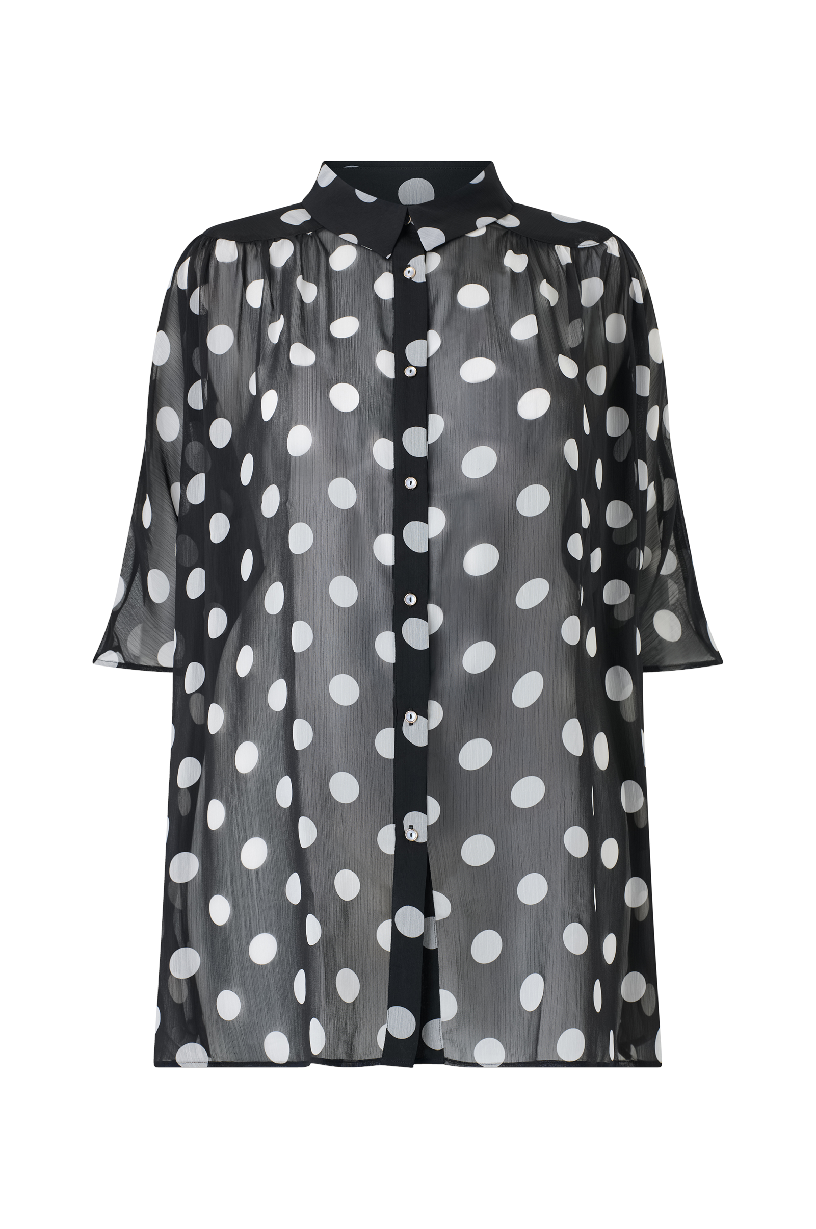 Skjorte Long Loose batwing Blouse v:2036513