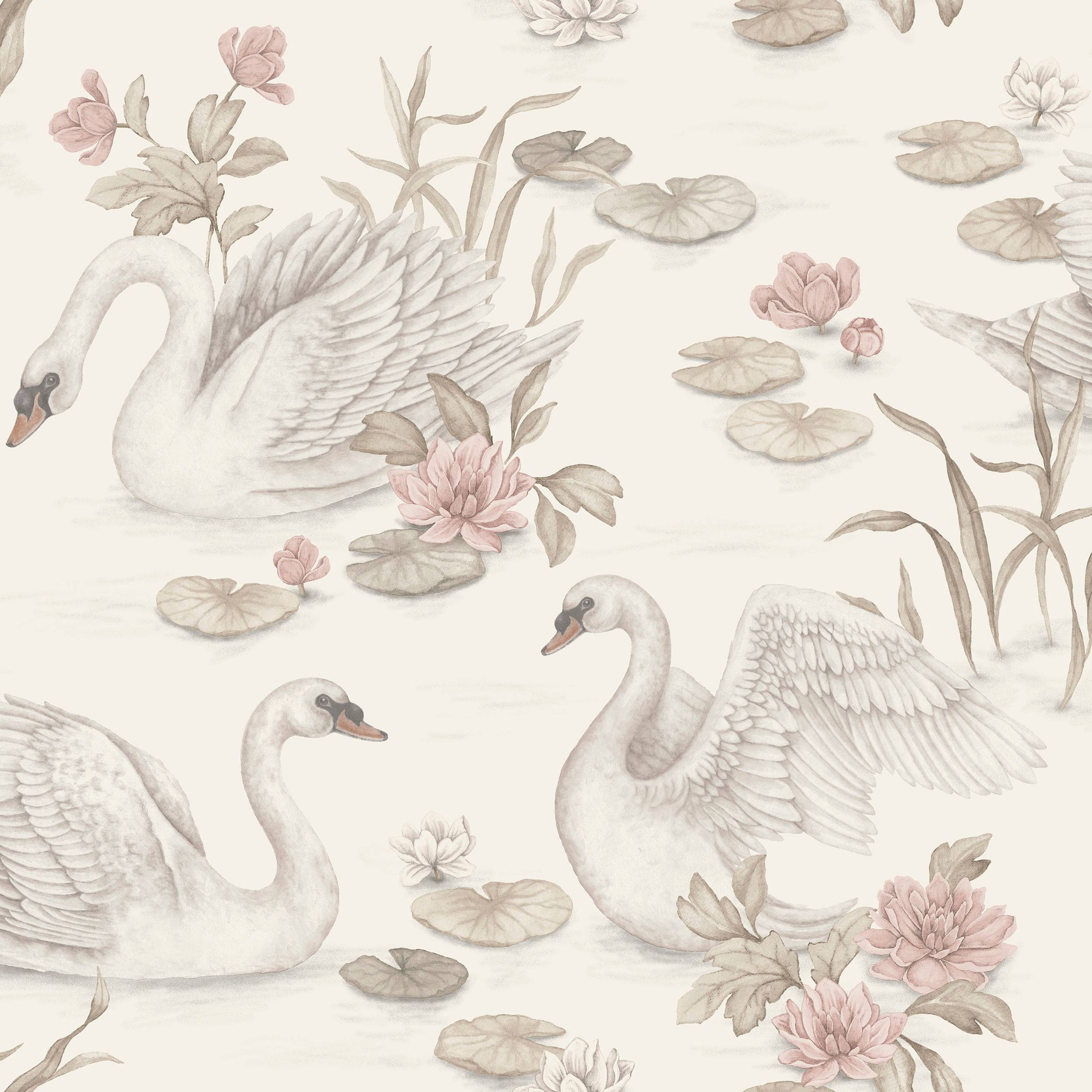 Tapet Lily Swan, Boråstapeter x Newbie v:5007332